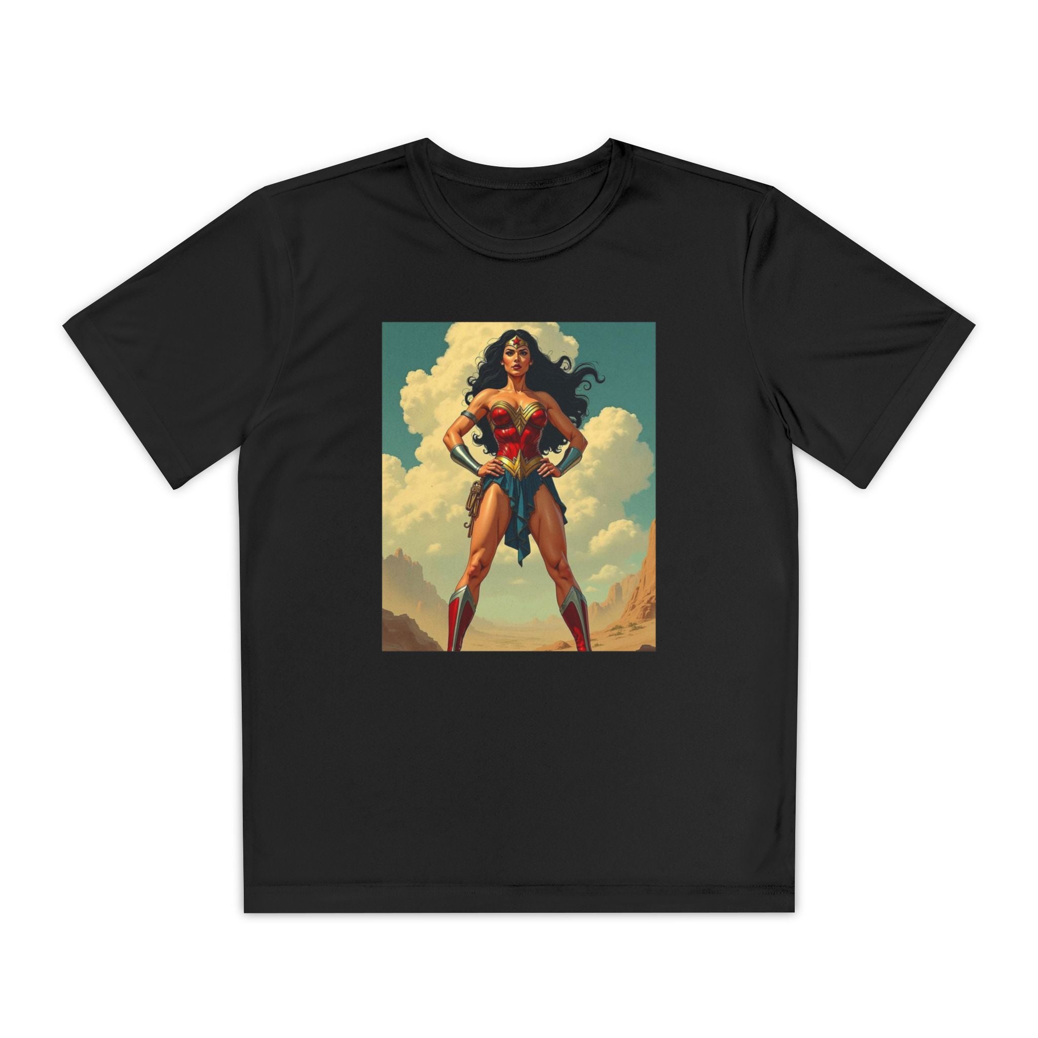 Wonder Woman Superhero Marvel t-shirt, Kids Graphic Tee, Boys Superhero Shirt, Children's Movie Character Top