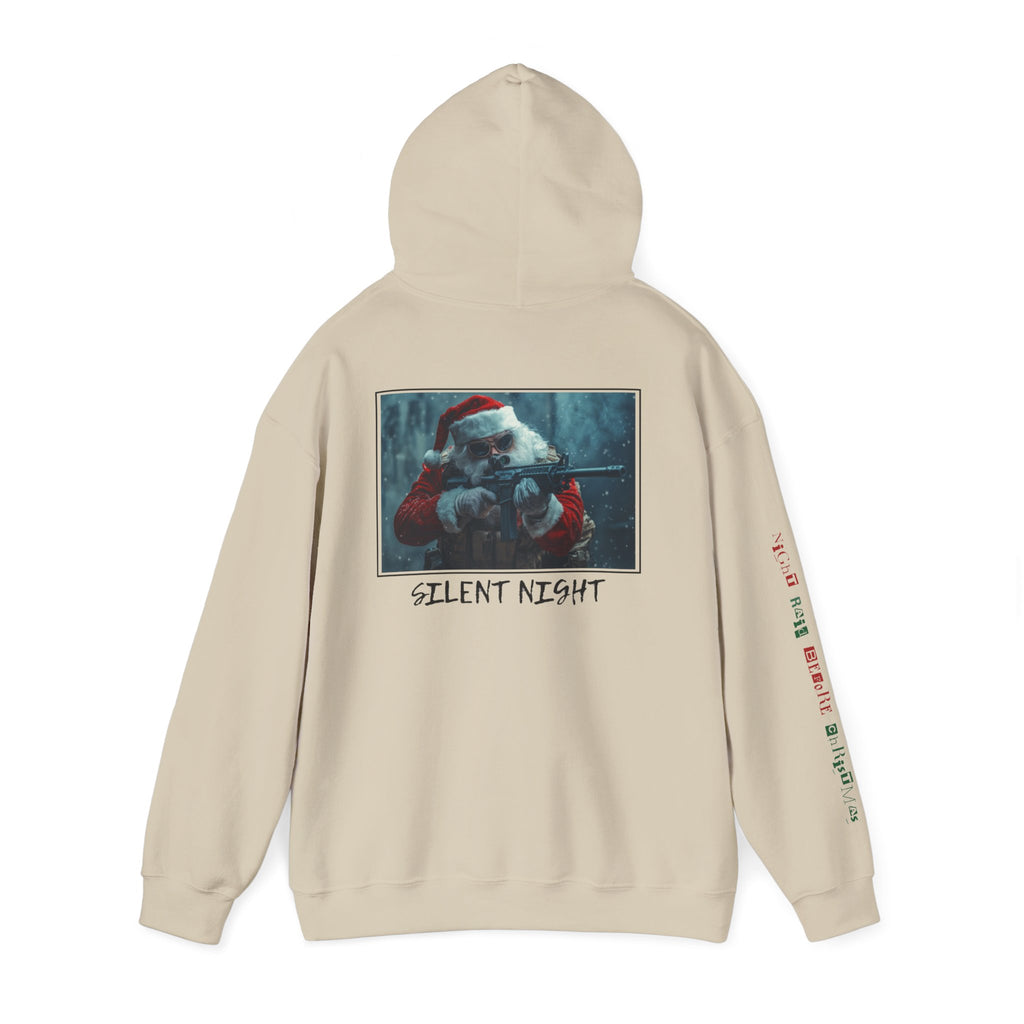 Night Raid Before Christmas Patriotic Hoodie Rebel Spirit Unisex Hoodie
