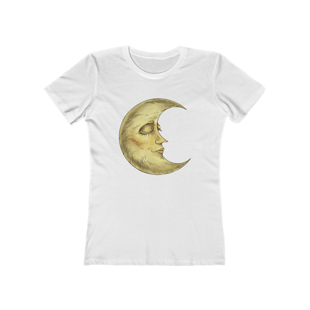 Moon Women's Tshirt, Lunar Graphic Tee, Celestial Shirt, Night Sky Top, Space Lover Gift