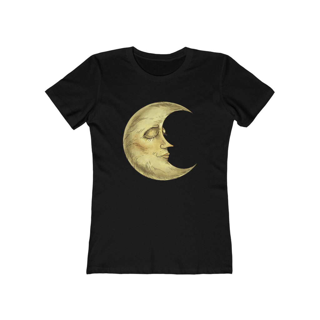 Moon Women's Tshirt, Lunar Graphic Tee, Celestial Shirt, Night Sky Top, Space Lover Gift