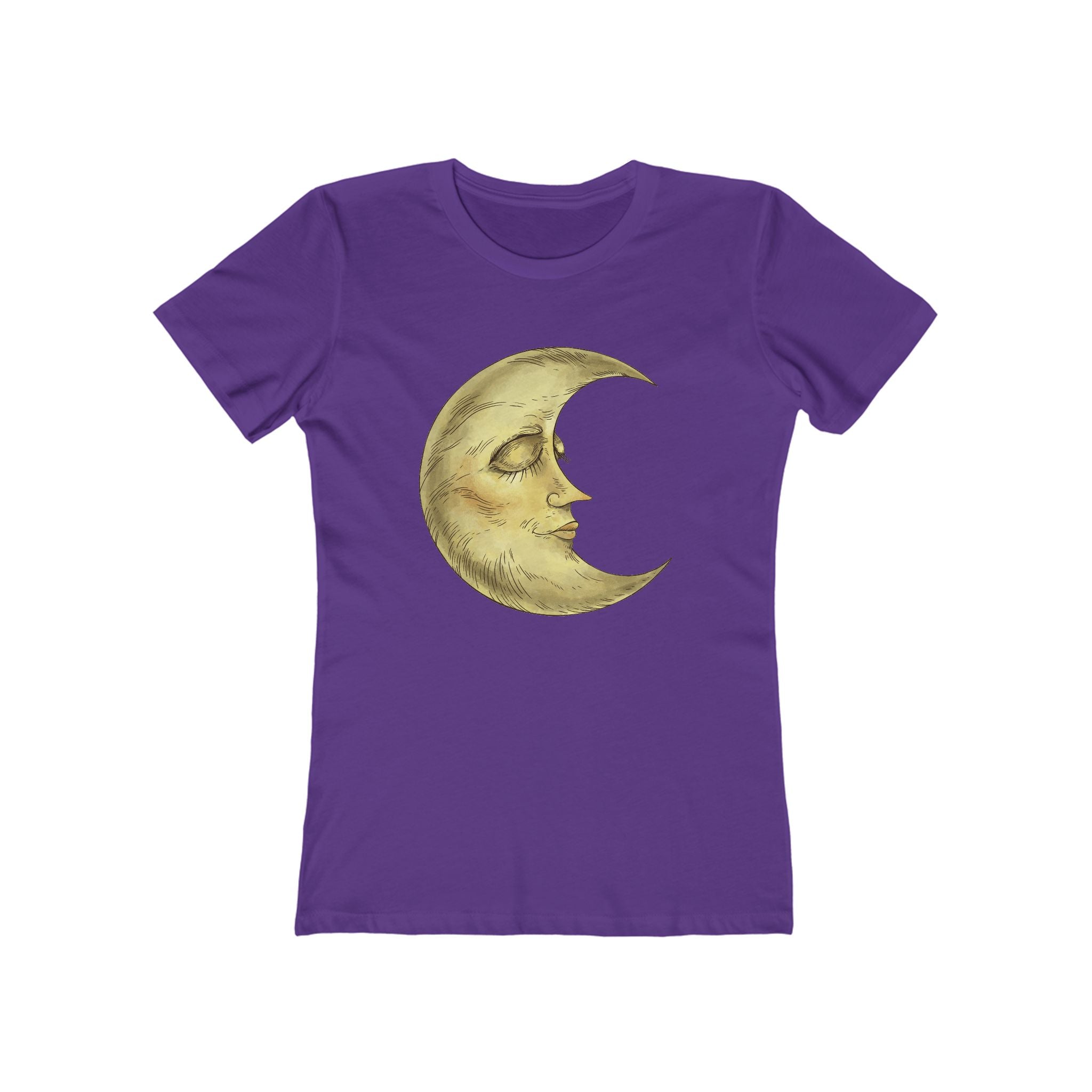 Moon Women's Tshirt, Lunar Graphic Tee, Celestial Shirt, Night Sky Top, Space Lover Gift