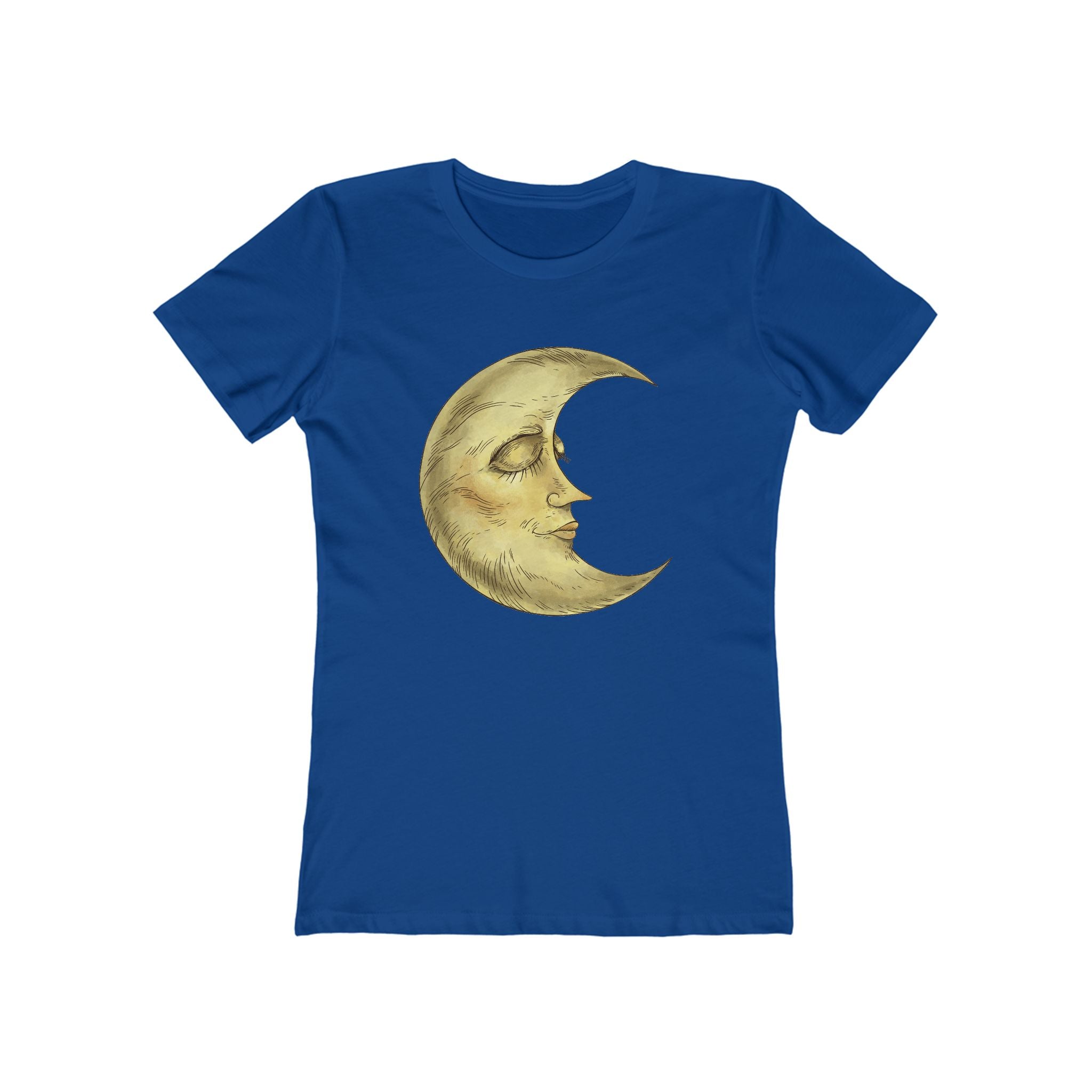 Moon Women's Tshirt, Lunar Graphic Tee, Celestial Shirt, Night Sky Top, Space Lover Gift