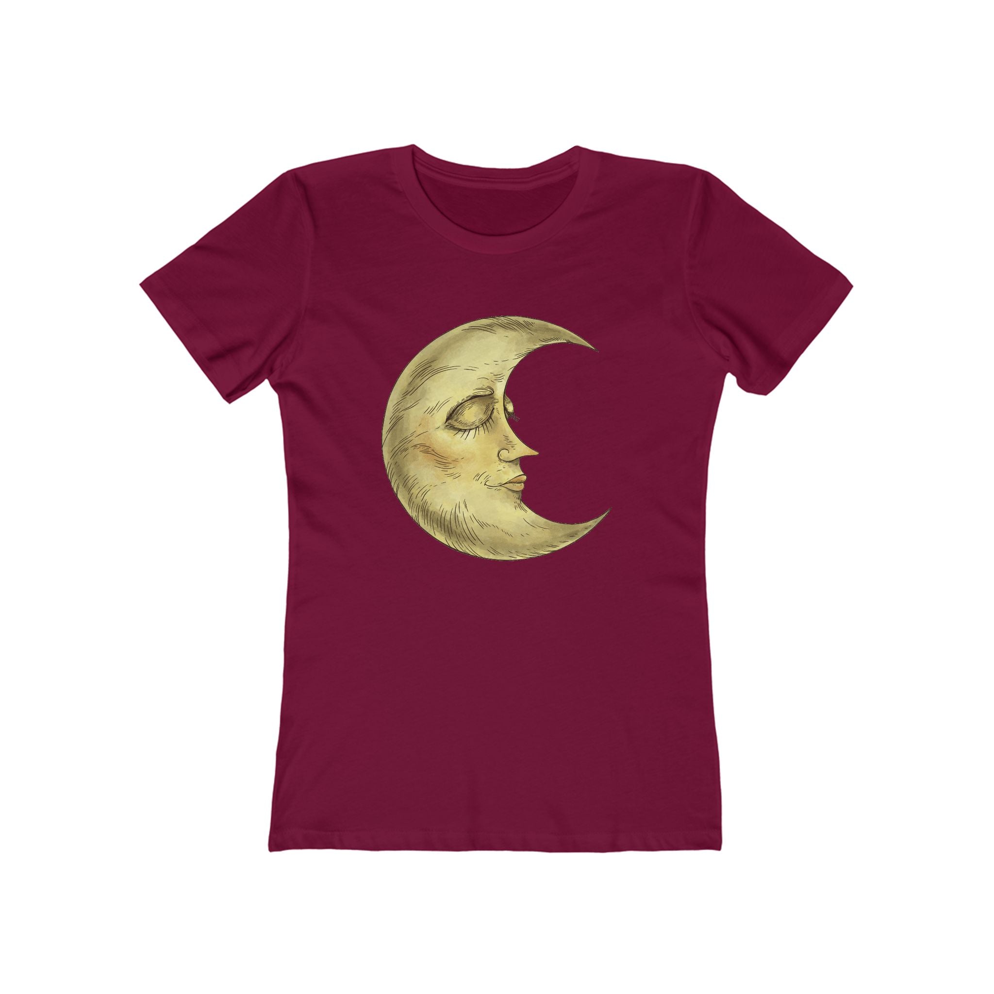 Moon Women's Tshirt, Lunar Graphic Tee, Celestial Shirt, Night Sky Top, Space Lover Gift