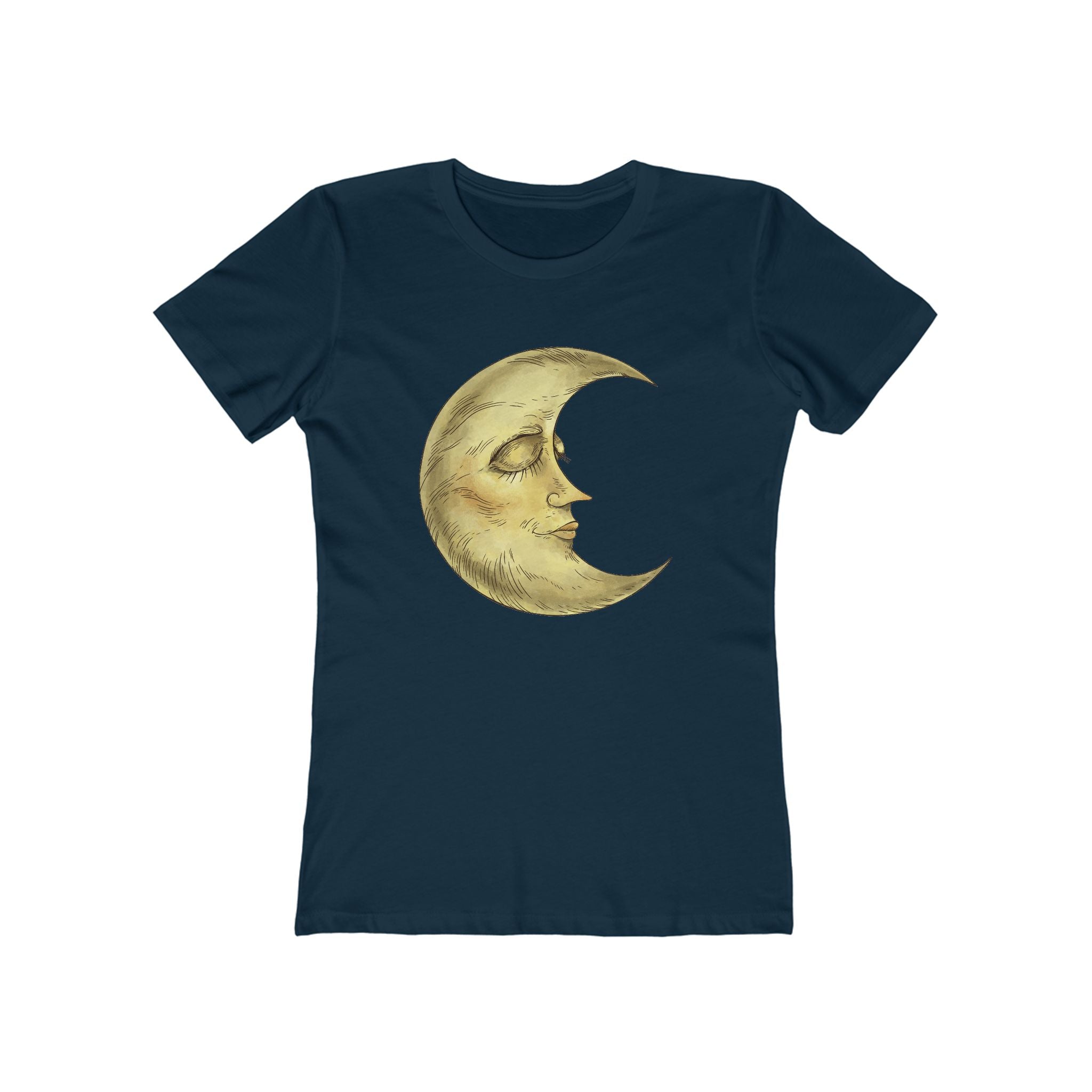 Moon Women's Tshirt, Lunar Graphic Tee, Celestial Shirt, Night Sky Top, Space Lover Gift