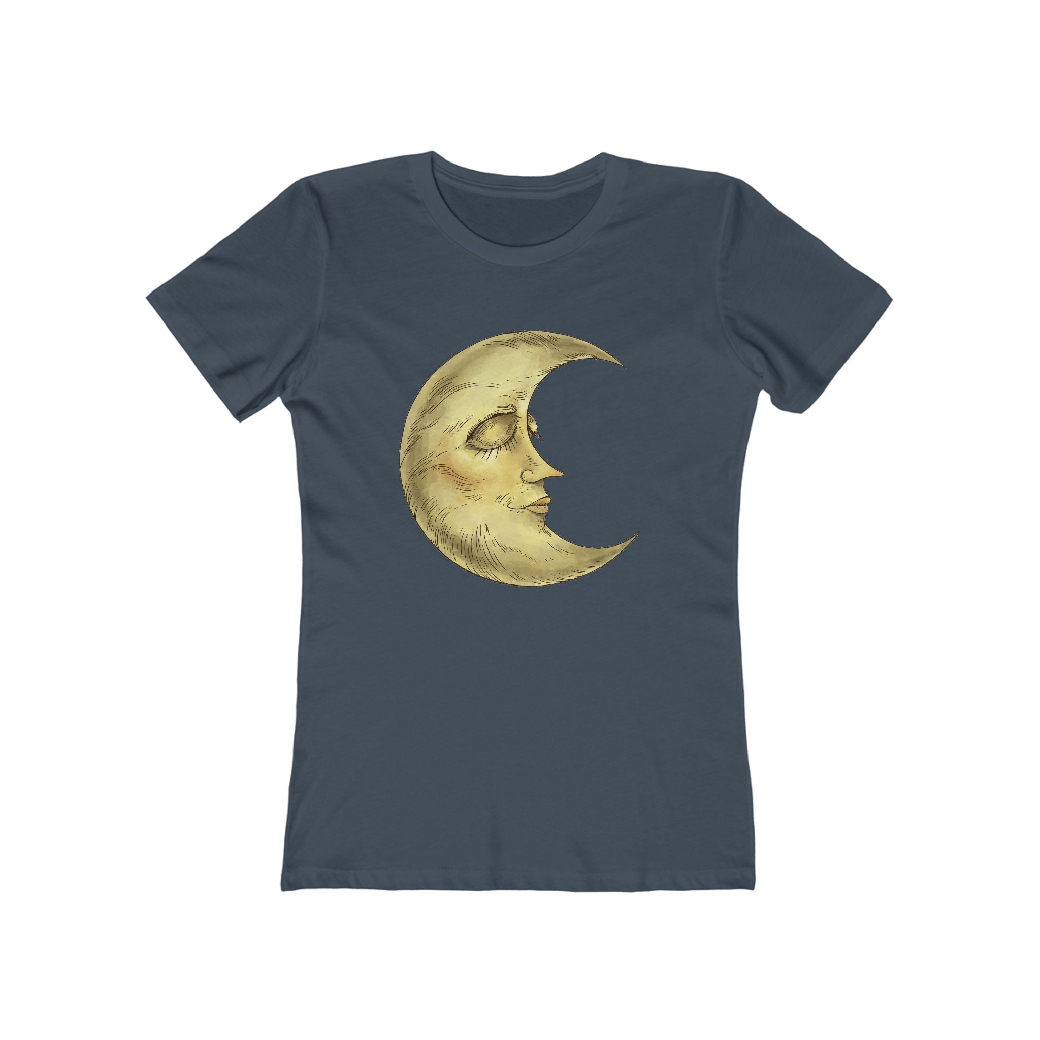 Moon Women's Tshirt, Lunar Graphic Tee, Celestial Shirt, Night Sky Top, Space Lover Gift
