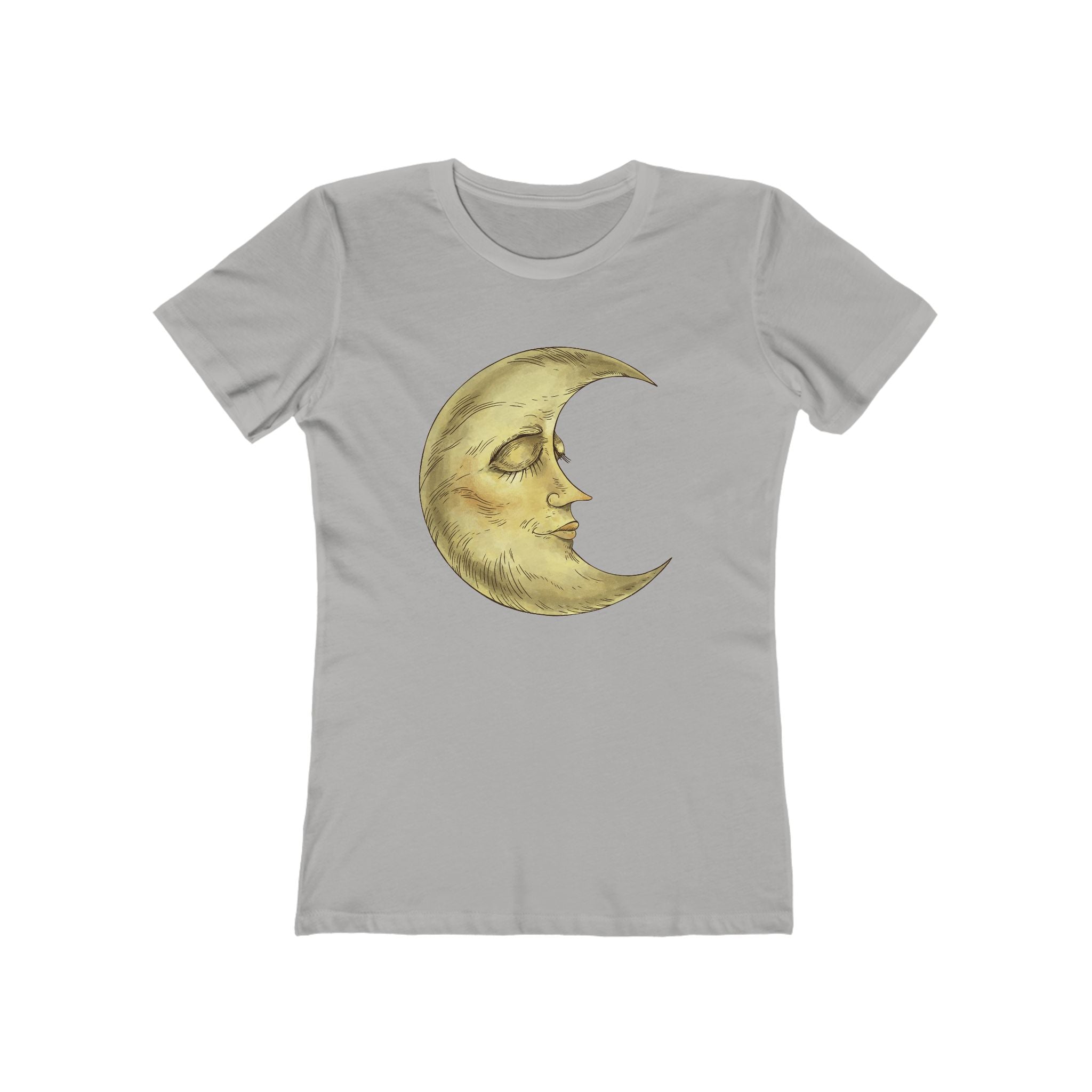 Moon Women's Tshirt, Lunar Graphic Tee, Celestial Shirt, Night Sky Top, Space Lover Gift