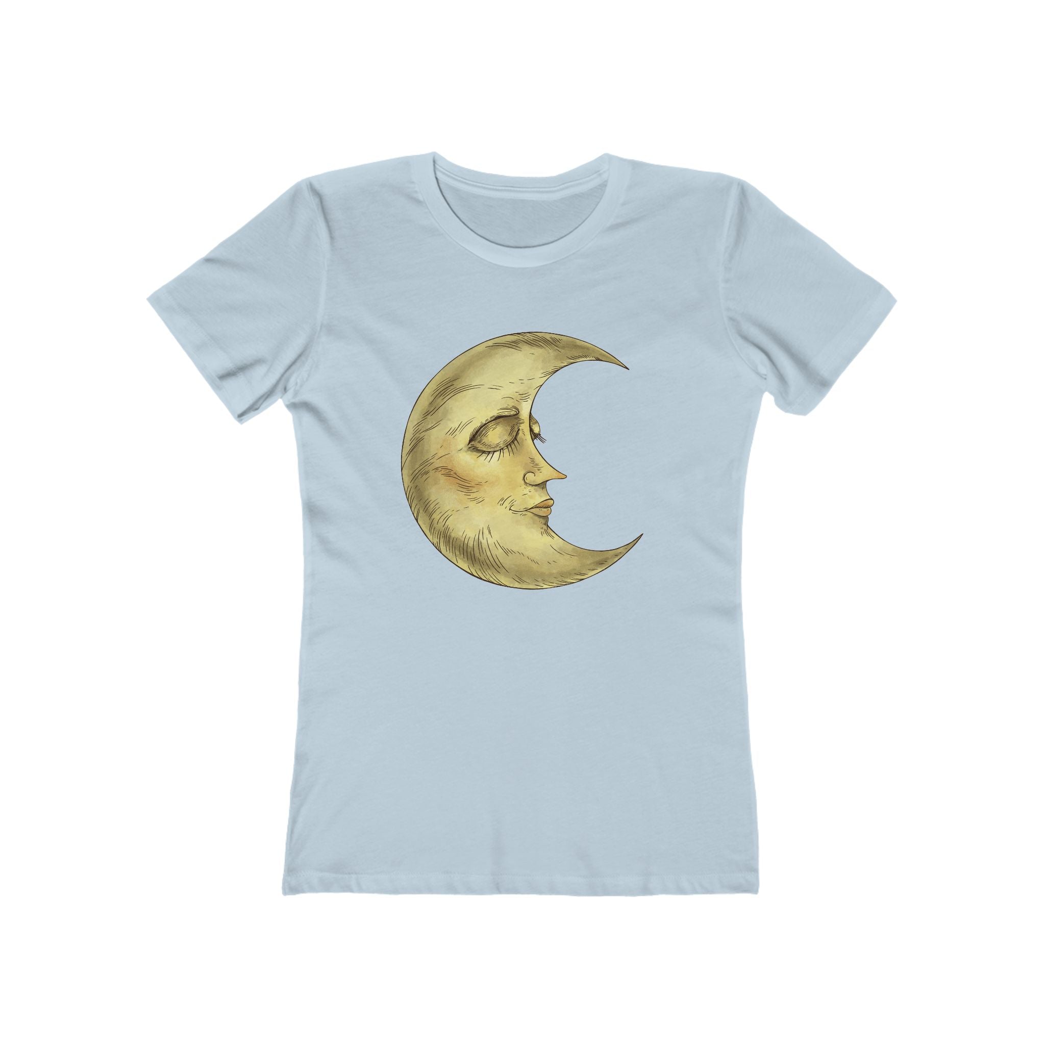 Moon Women's Tshirt, Lunar Graphic Tee, Celestial Shirt, Night Sky Top, Space Lover Gift
