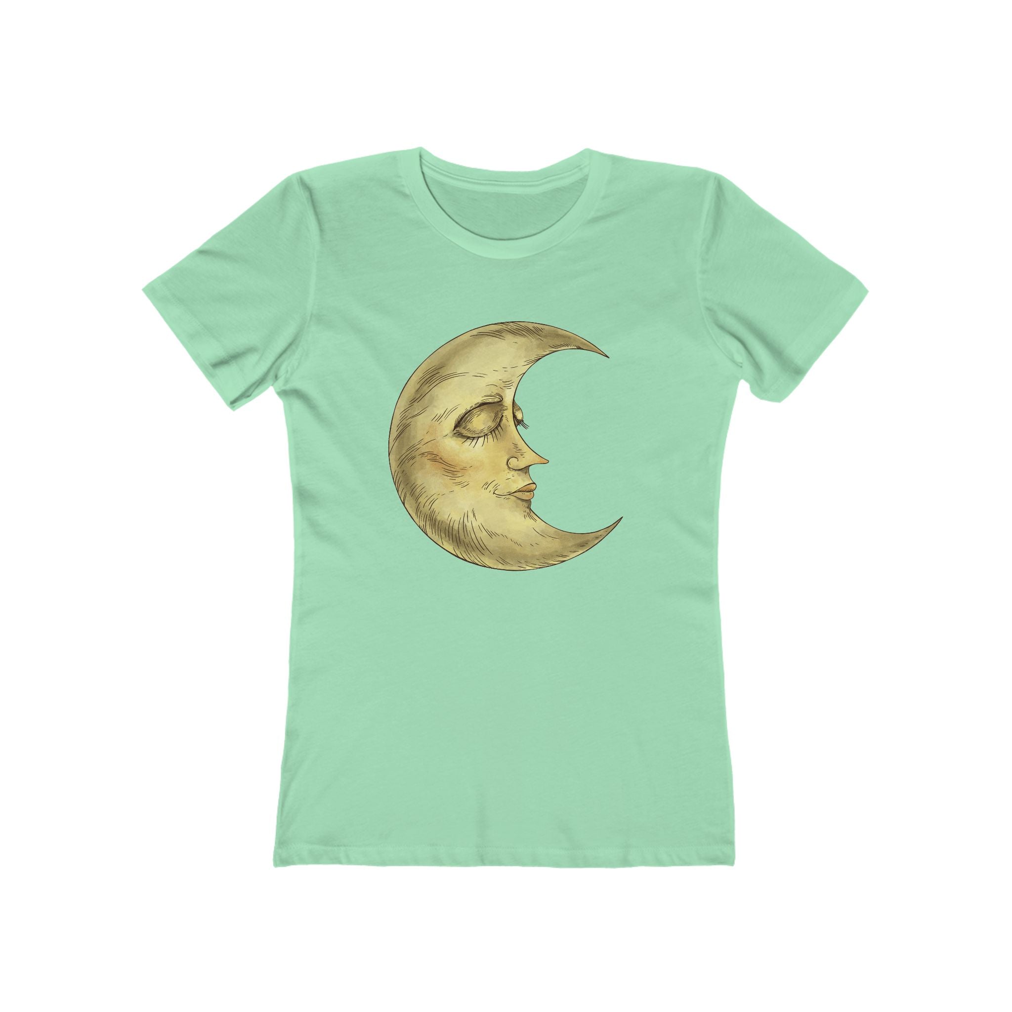 Moon Women's Tshirt, Lunar Graphic Tee, Celestial Shirt, Night Sky Top, Space Lover Gift