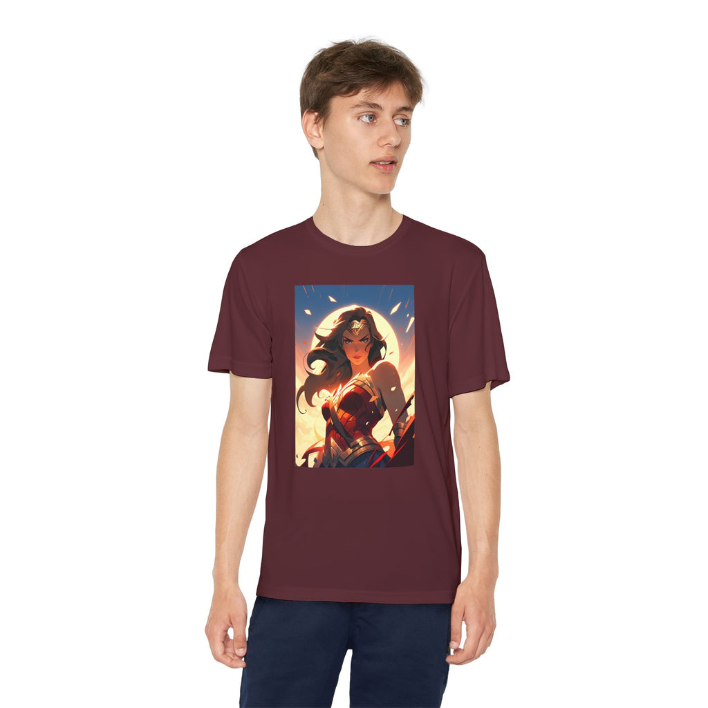 Wonder Woman Superhero Marvel t-shirt, Kids Graphic Tee, Boys Superhero Shirt, Children's Movie Character Top