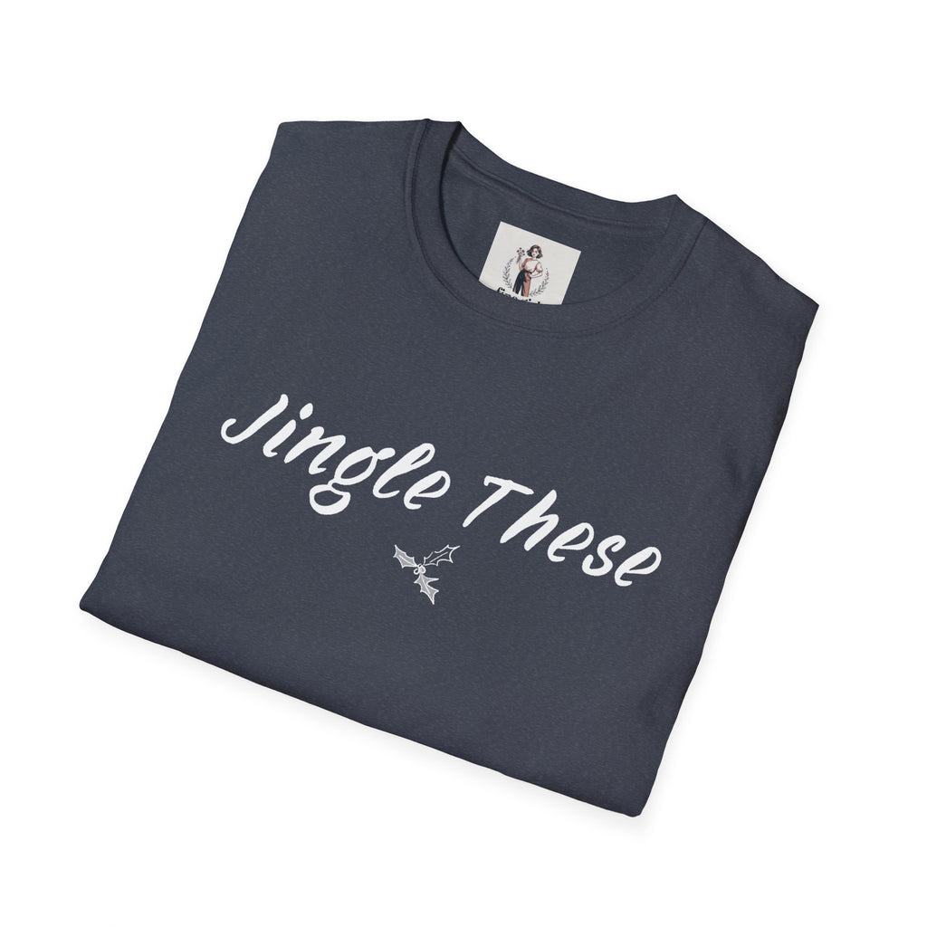Jingle These Hand Grenades Christmas T-Shirt ~ Unisex Softstyle T-Shirt