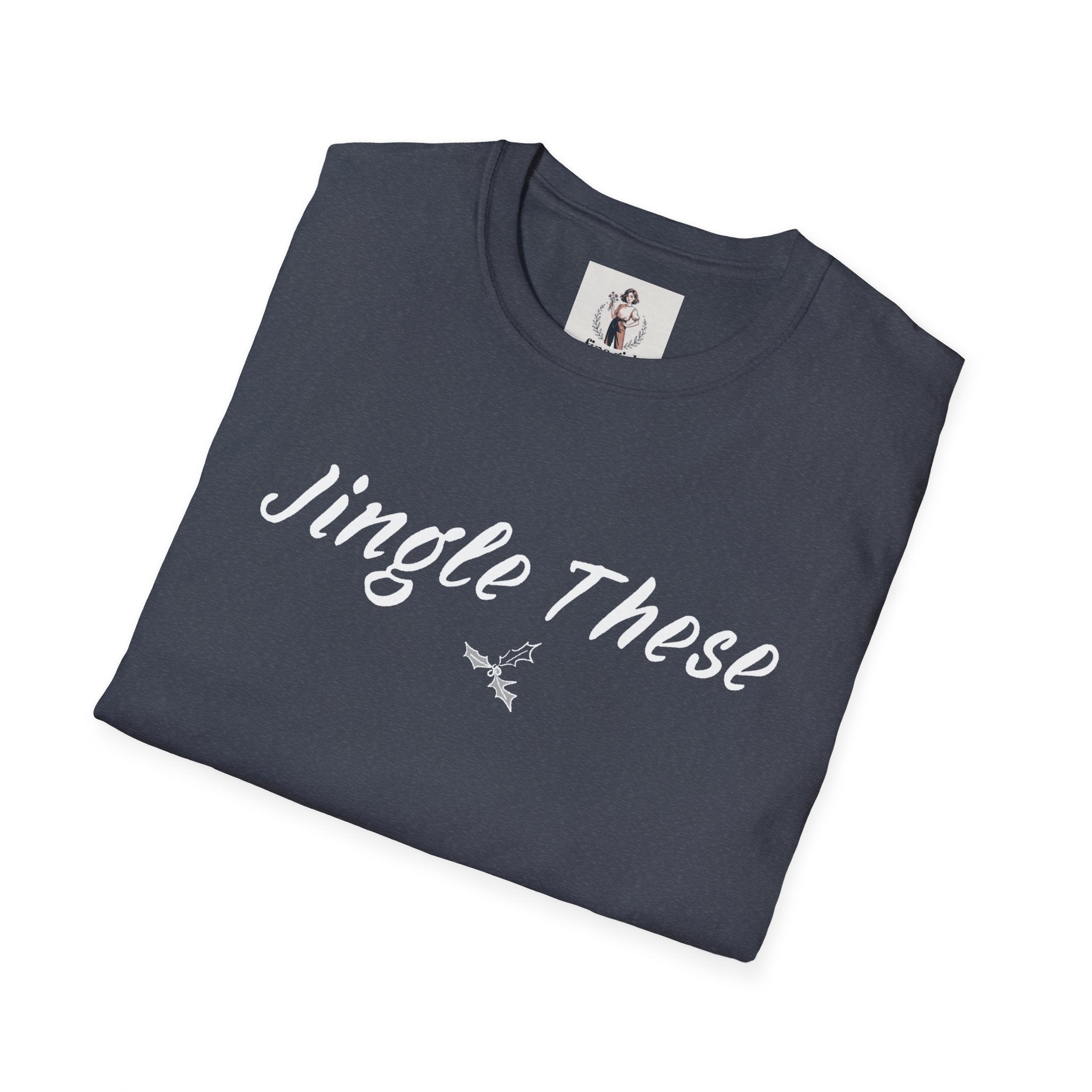 Jingle These Hand Grenades Christmas T-Shirt ~ Unisex Softstyle T-Shirt