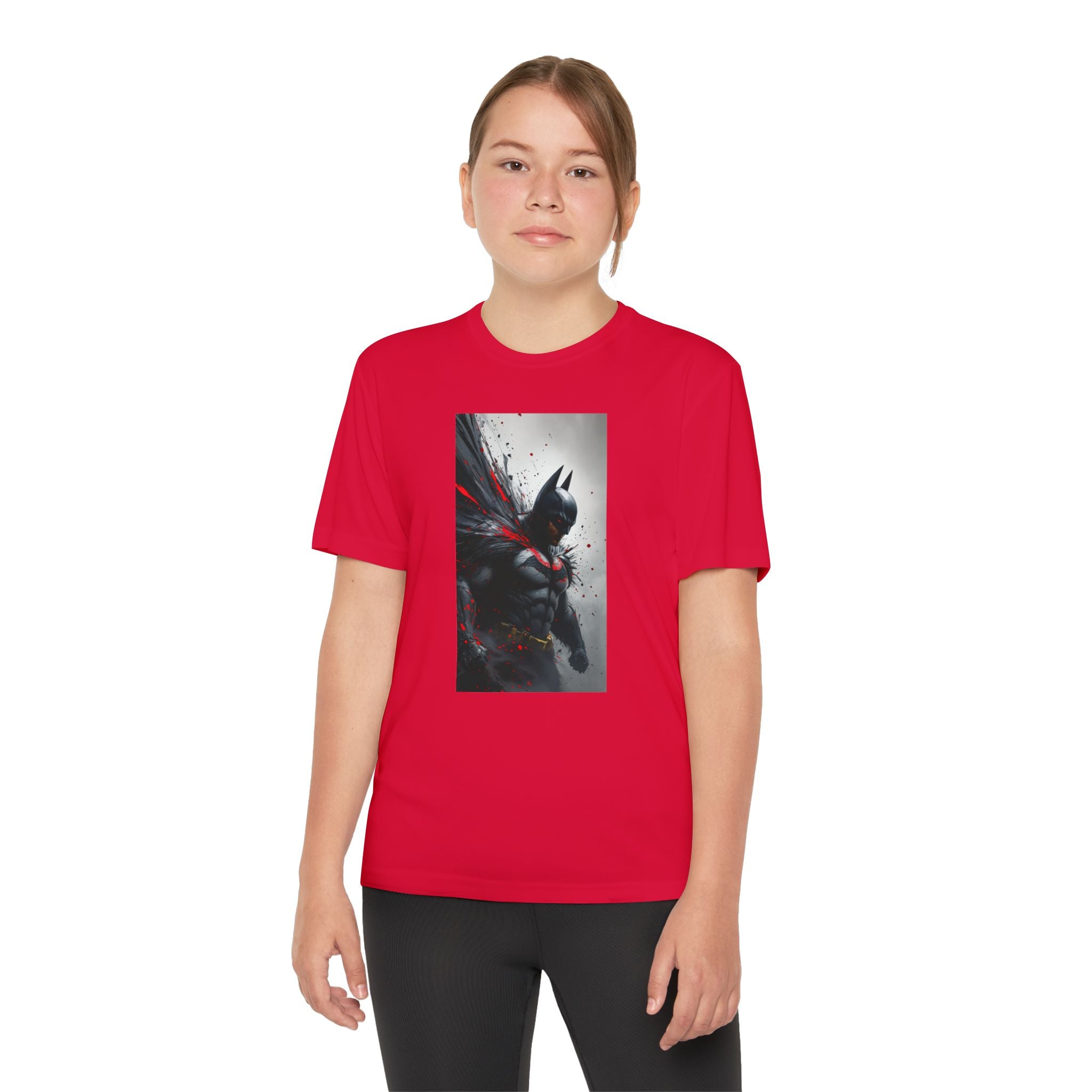 Batman Superhero Marvel Patriotic, Kids Graphic T-Shirt, Boys Hero Top, Girls Comic Book Clothing, Birthday