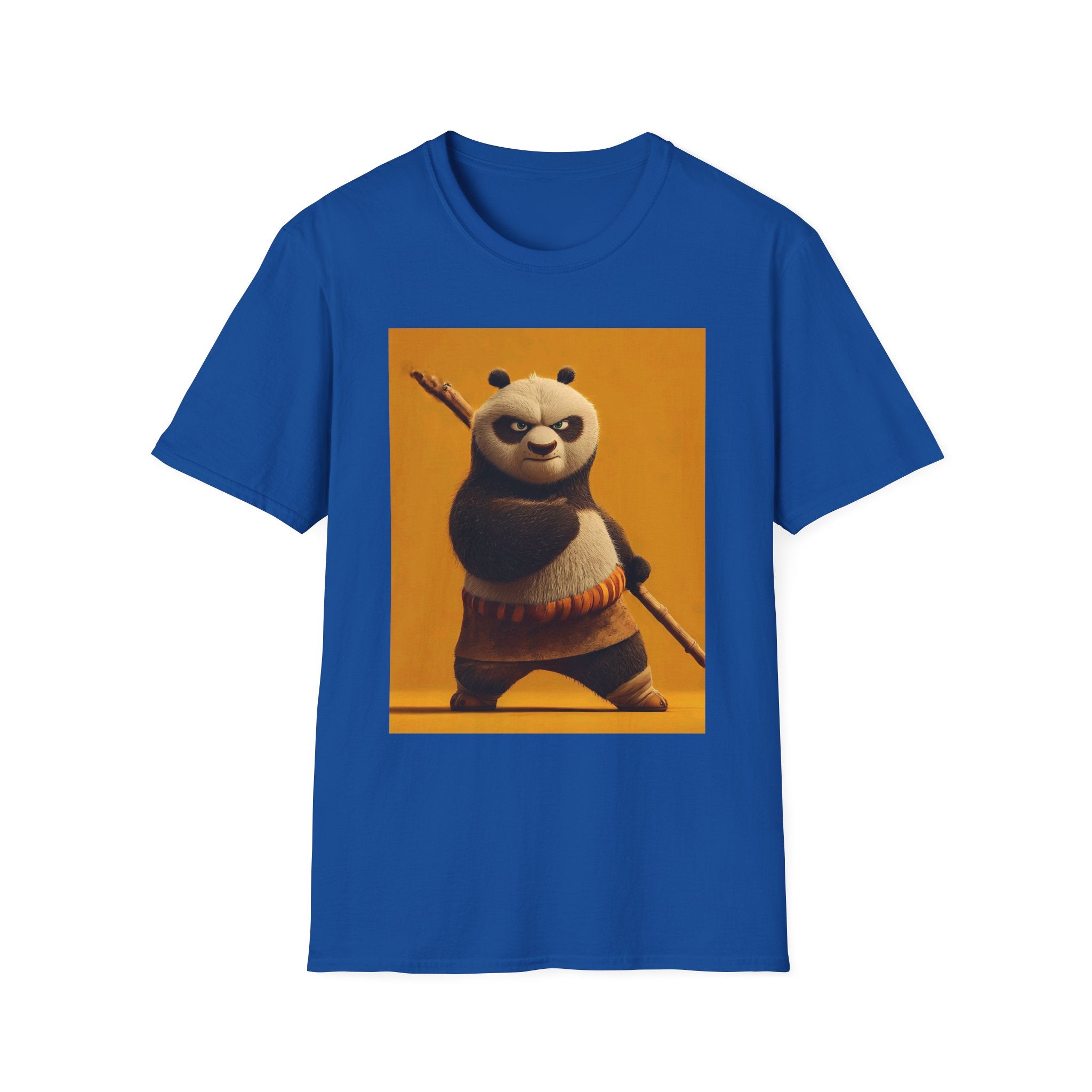 Kung Fu Panda Unisex Softstyle T-Shirt, DreamWorks Animation Youth Competitor Tee, Graphic Tee, Movie Fan Gift, Cult Classic Shirt, Comfy