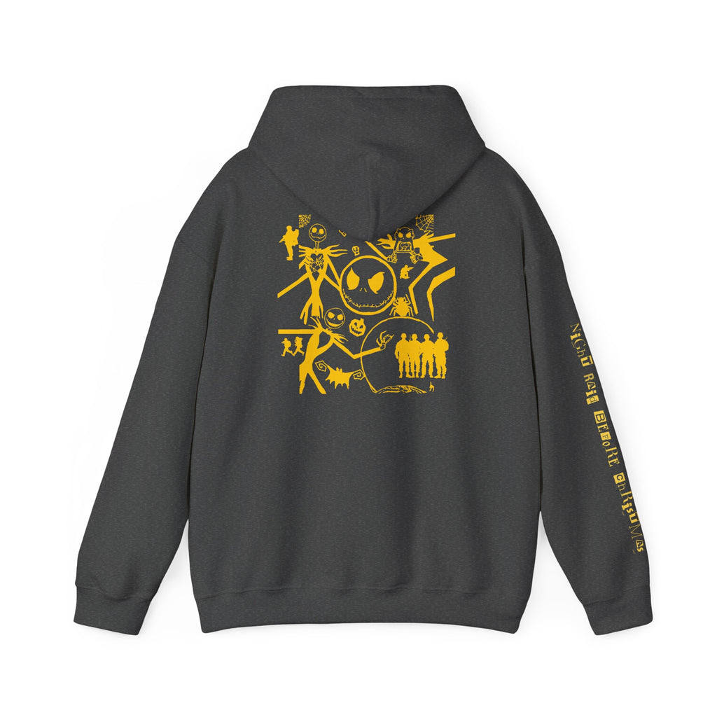 Night Raid Before Christmas Patriotic Hoodie Rebel Spirit Unisex Hoodie