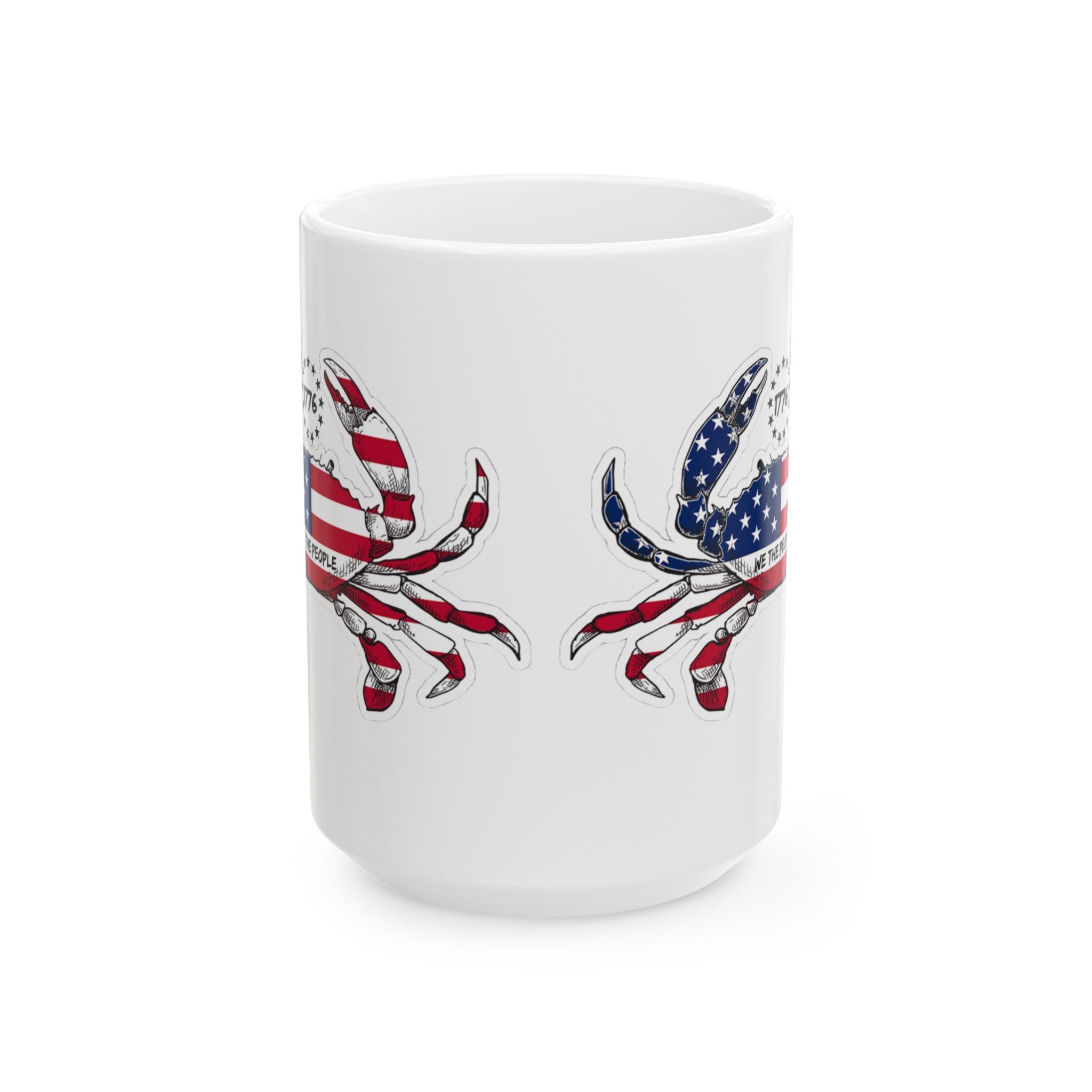 Crabbing 1776 Patriotic Coffee & Tea Mug