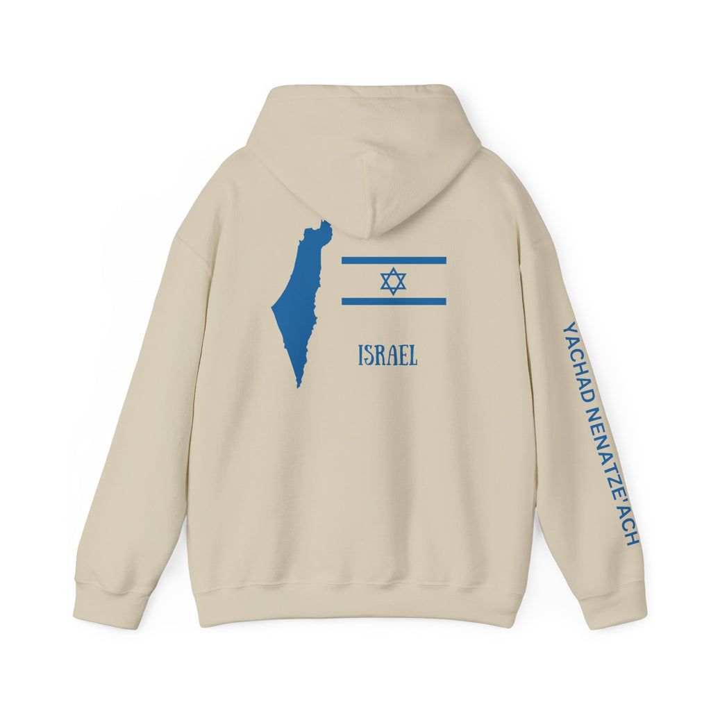 Isreal Flag And Map ~ Rebel Spirit Unisex Hoodie