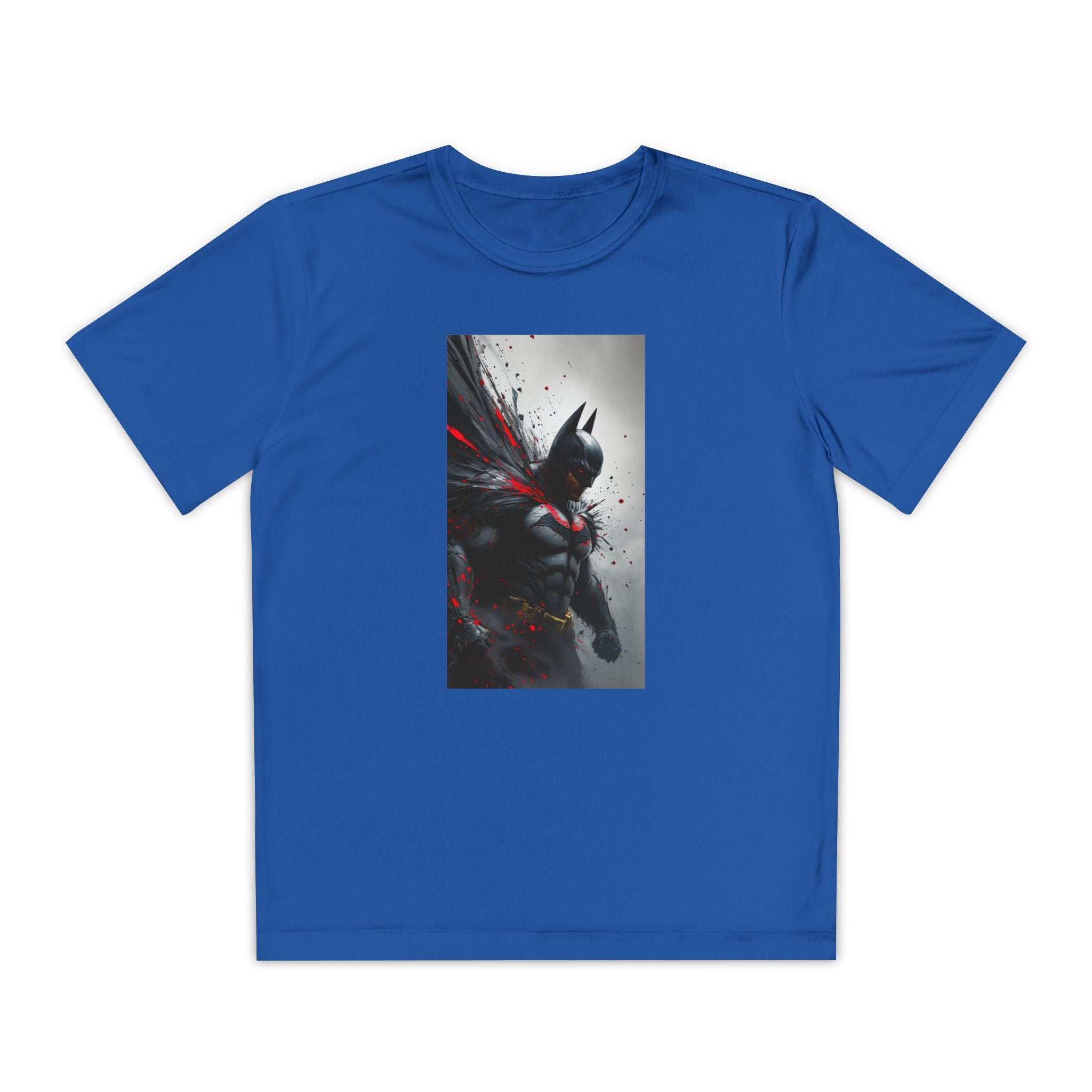 Batman Superhero Marvel Patriotic, Kids Graphic T-Shirt, Boys Hero Top, Girls Comic Book Clothing, Birthday