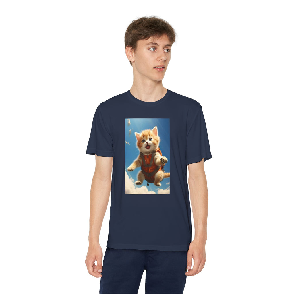 Youth Tee Shirt, Kids Animal Graphic Top, Cute Black and White Tee, Children's Zoo Theme Shirt, Bamboo Bear