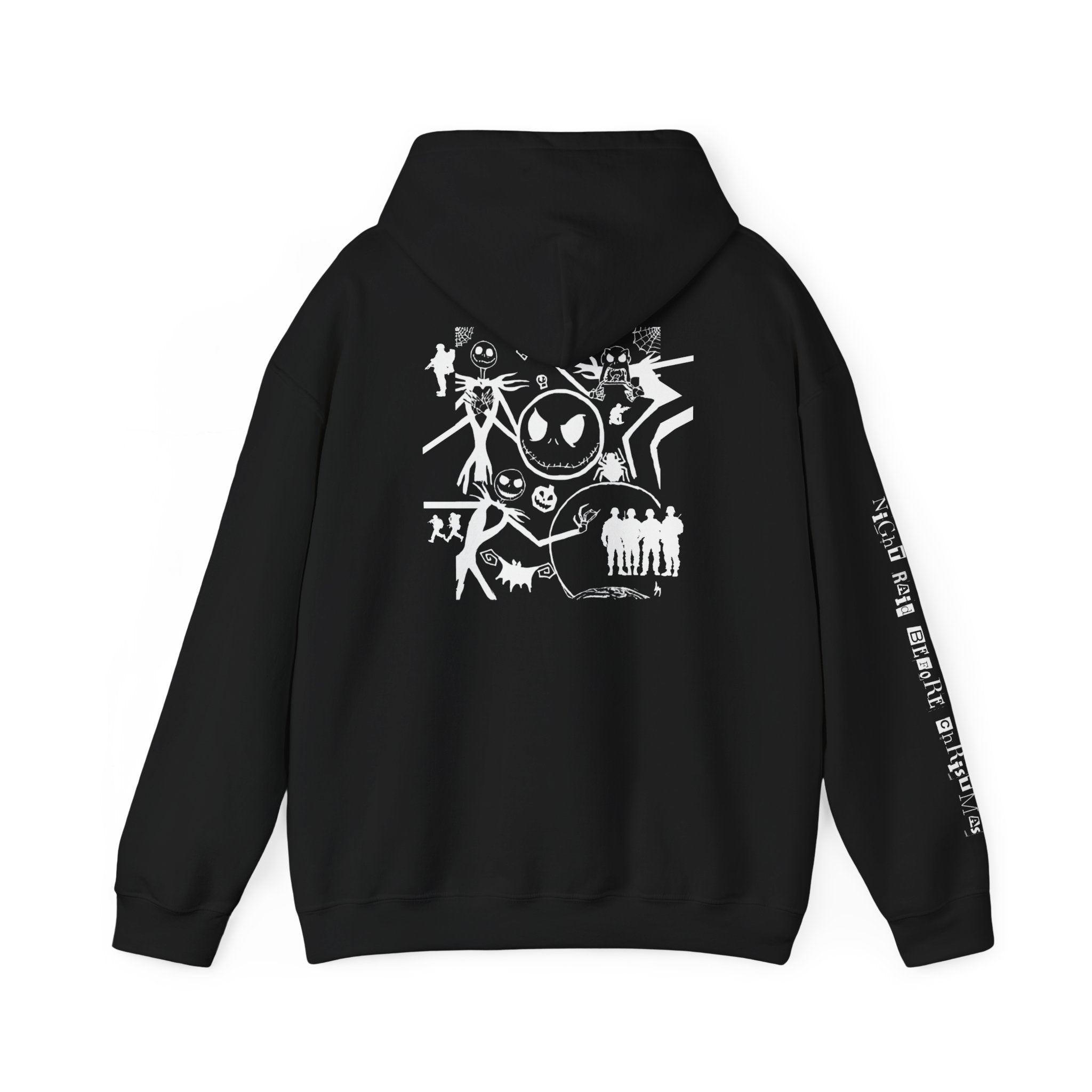 Night Raid Before Christmas Patriotic Hoodie ~ Rebel Spirit Unisex Hoodie