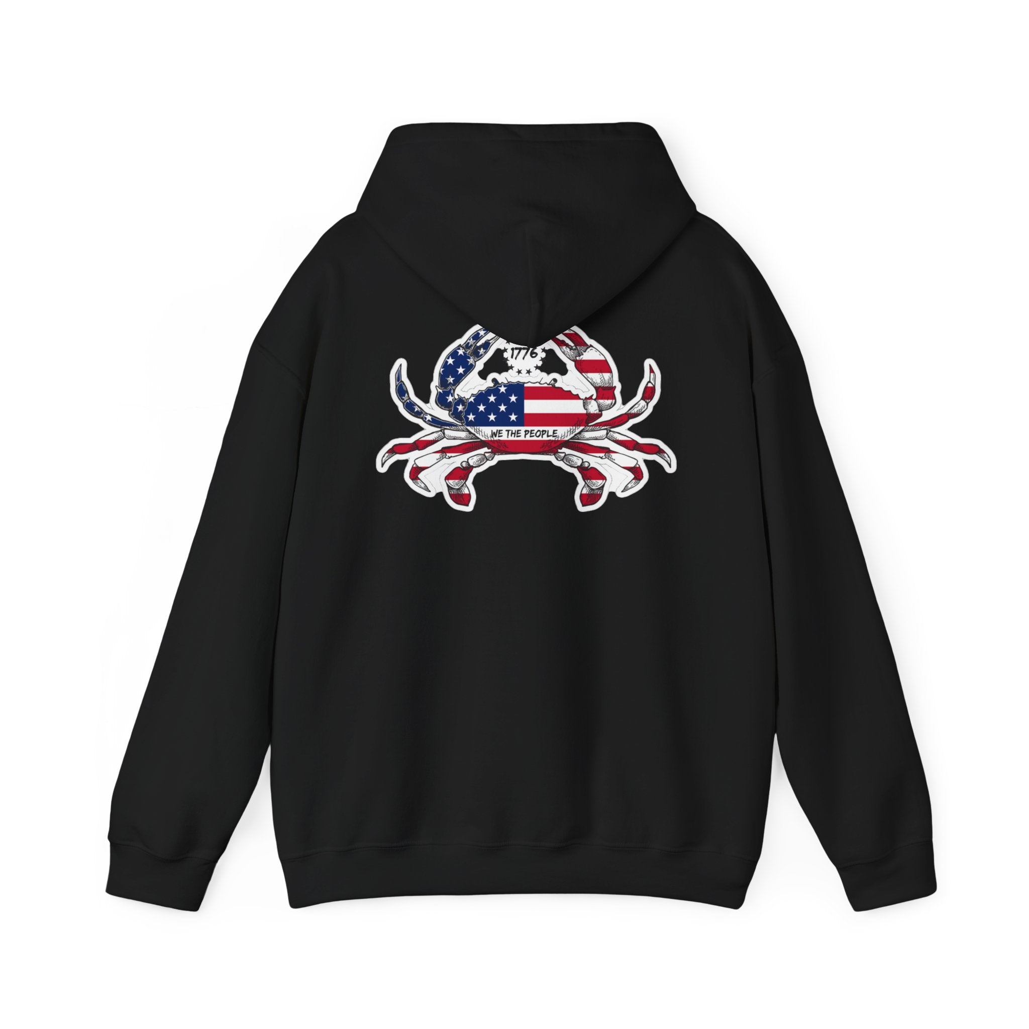 Crabbing Patriotic Vintage American Flag Design, Casual Wear, Sports, Gift for Holidays, Comfort for All Occasions