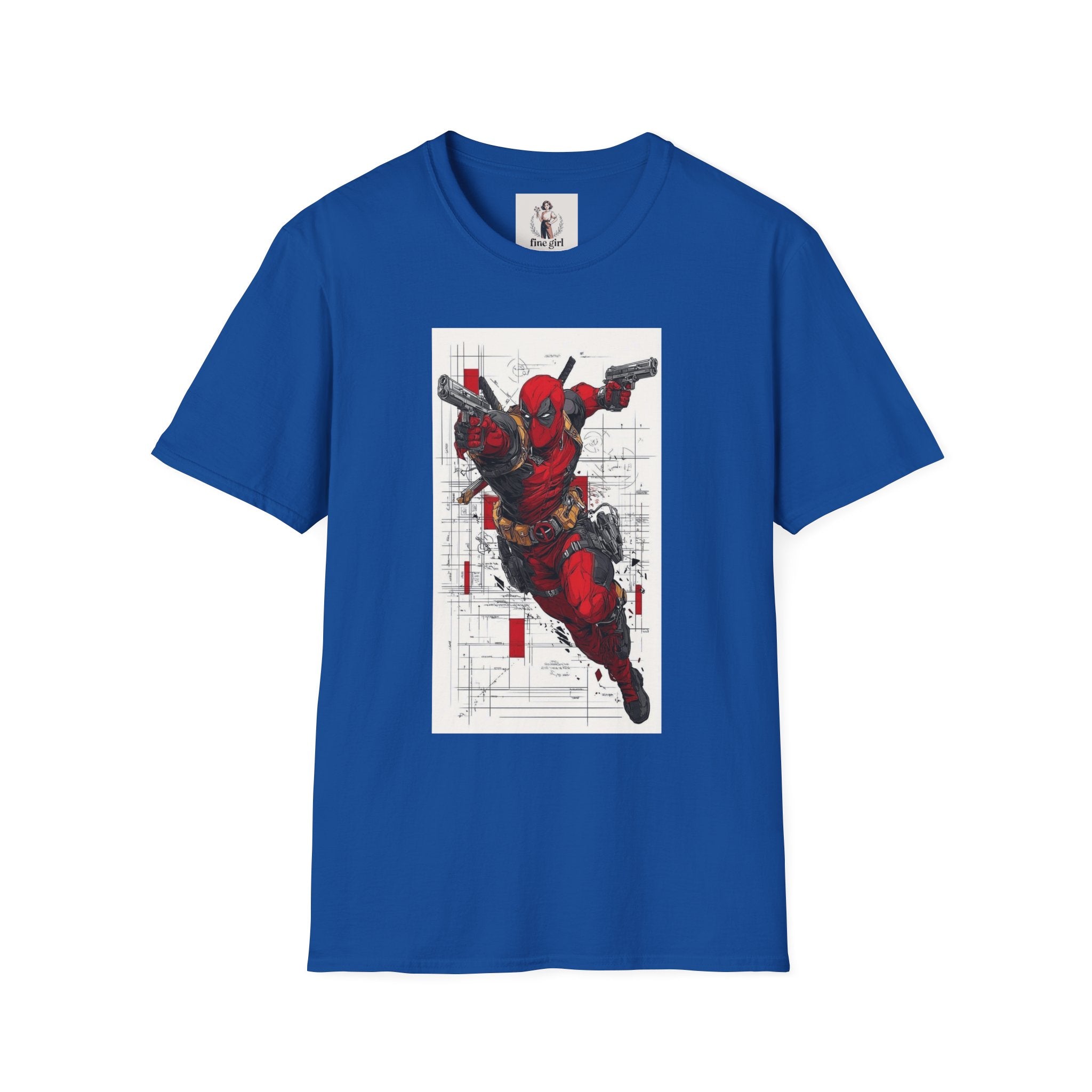 Deadpool Hero Unisex Softstyle T-Shirt