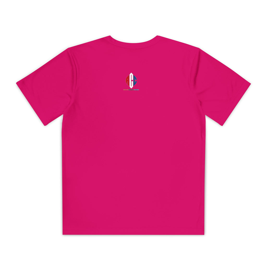 Butterffy Youth T-Shirt Sports Graphic Tee, Cool Athletic Shirt for Kids, Perfect for Sports Events, Team Spirit
