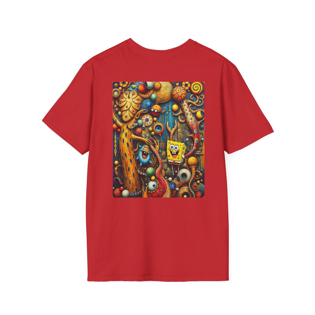 SpongeBob SquarePants Kids T-Shirt, Mr Krabs Squidward Patrick Star Youth Tee, Nickelodeon Children's TV Shirt, Unisex Softstyle