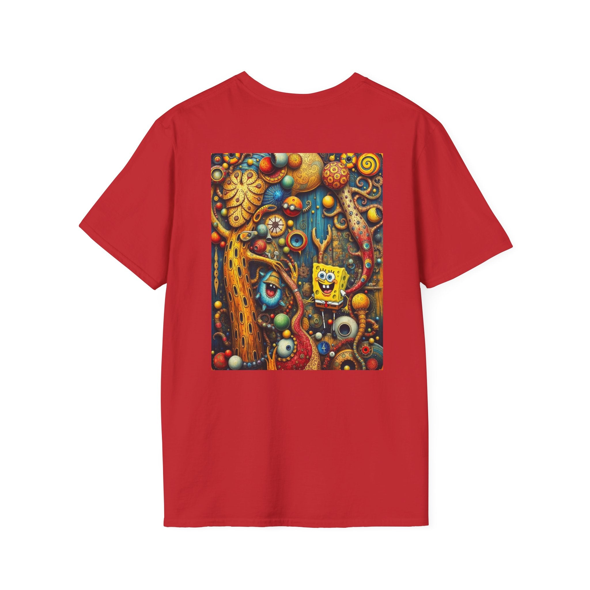 SpongeBob SquarePants Kids T-Shirt, Mr Krabs Squidward Patrick Star Youth Tee, Nickelodeon Children's TV Shirt, Unisex Softstyle