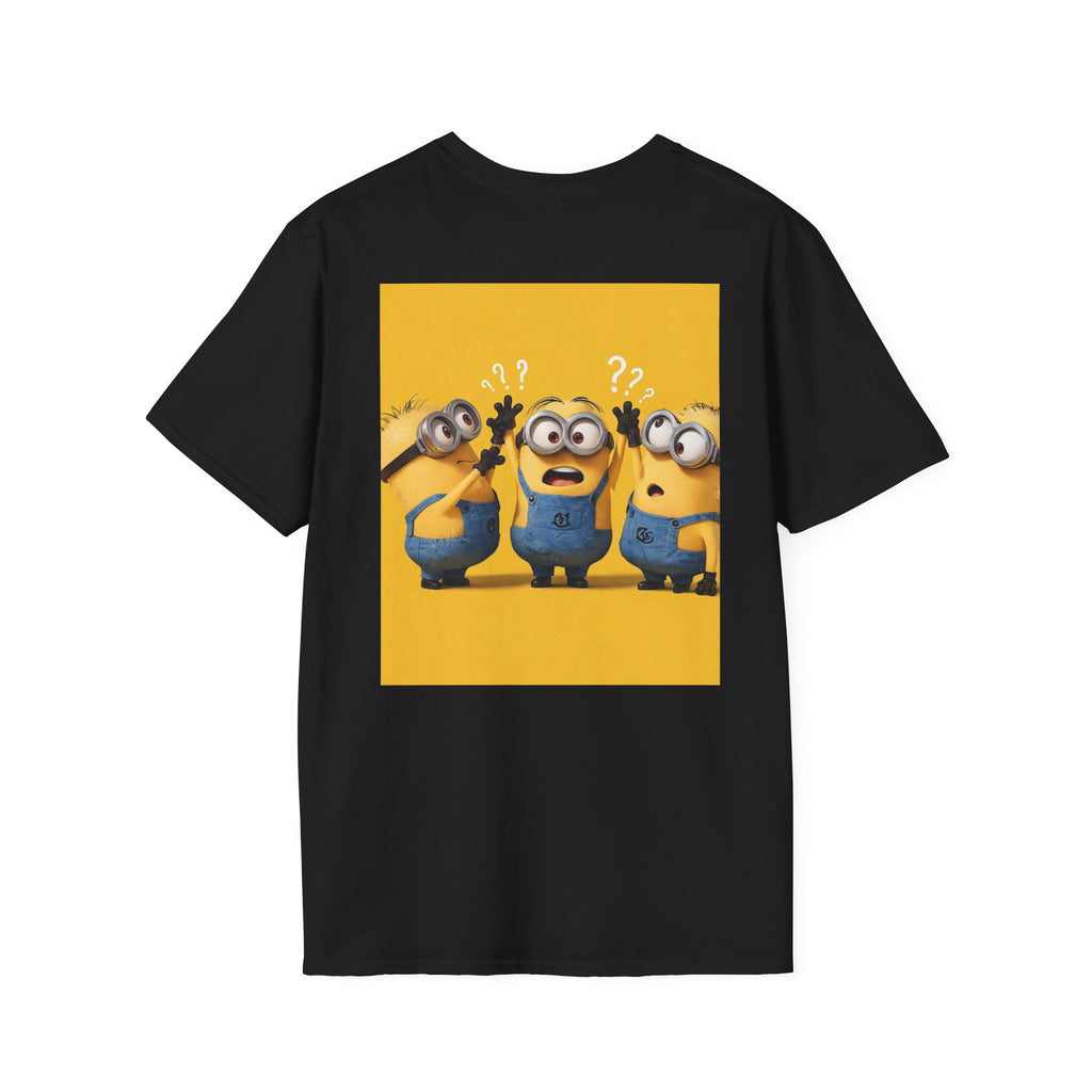 Minions Despicable Me Youth T-Shirt Gru Movie Fan Tee, Unisex Softstyle Shirt, Kids Birthday Gift, Cartoon Character Top, Funny Graphic Tee