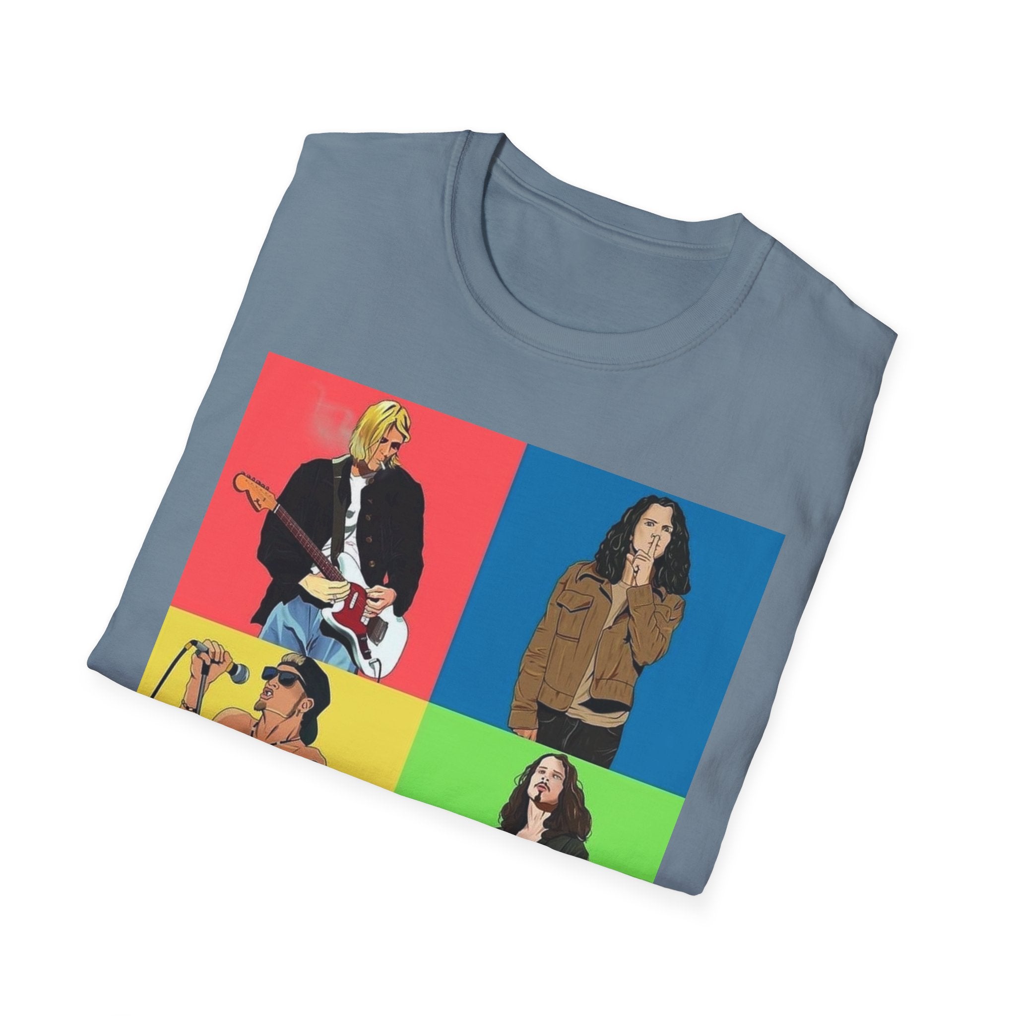 Grunge Music Music Logo T-Shirt