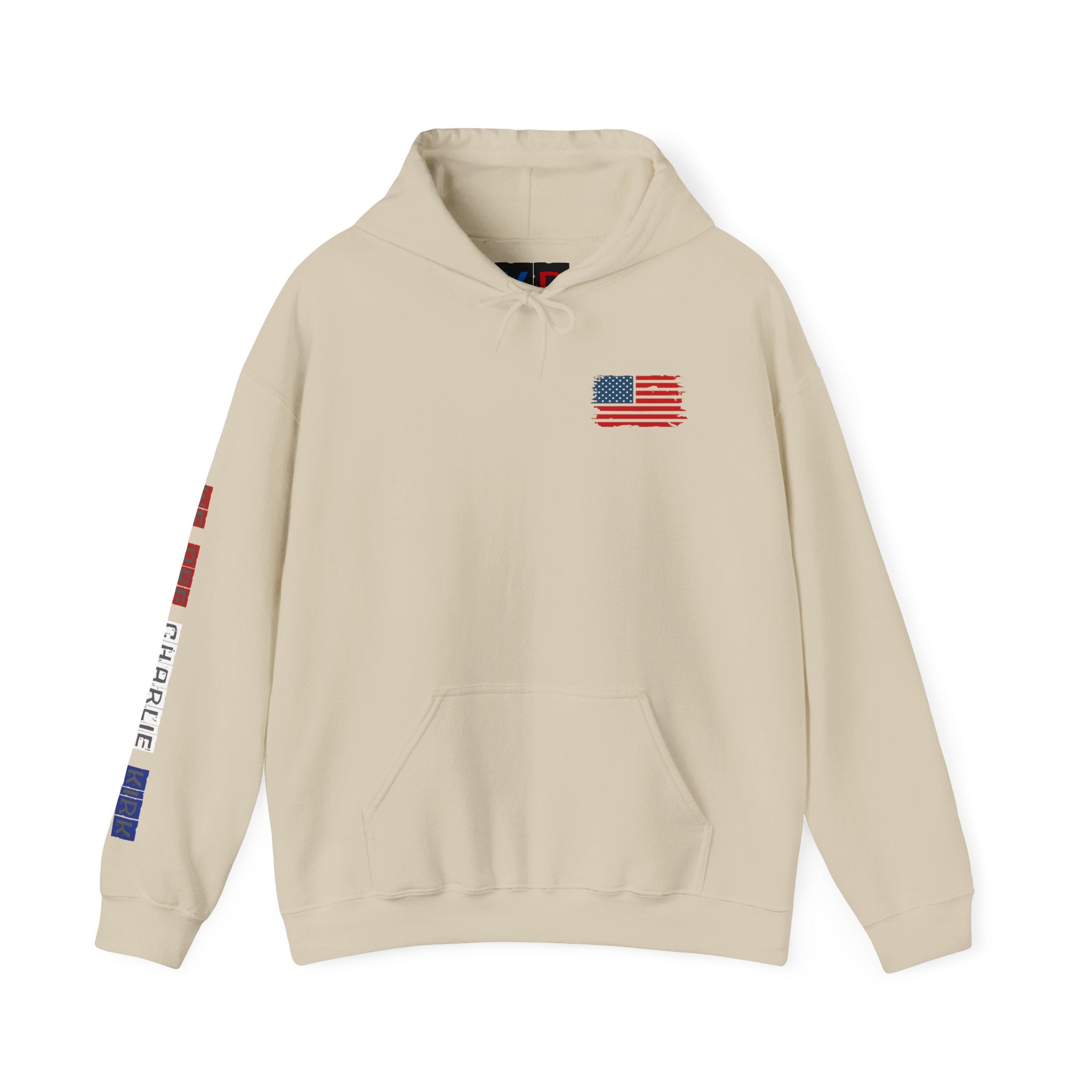 Charlie kirk Patriotic Hoodie Rebel Spirit Unisex Hoodie