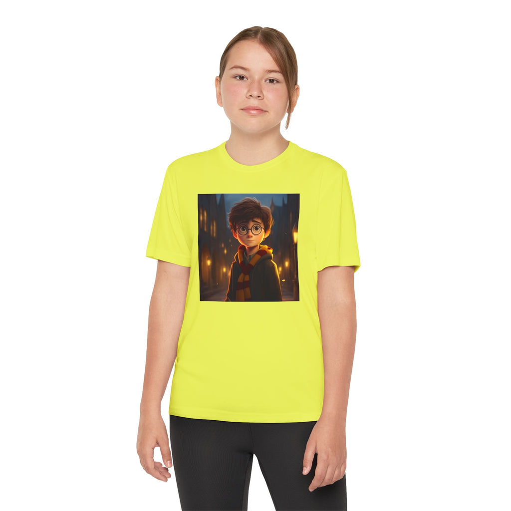 Youth Competitor Tee - Harry Potter, Wizard School Shirt, Magical Kids Top, Hogwarts Fan Gift, Sorcerer's Stone T-Shirt