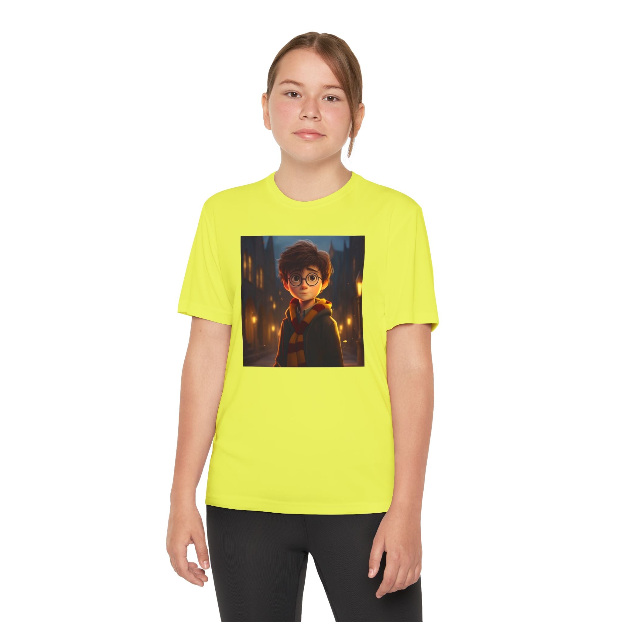 Youth Competitor Tee - Harry Potter, Wizard School Shirt, Magical Kids Top, Hogwarts Fan Gift, Sorcerer's Stone T-Shirt