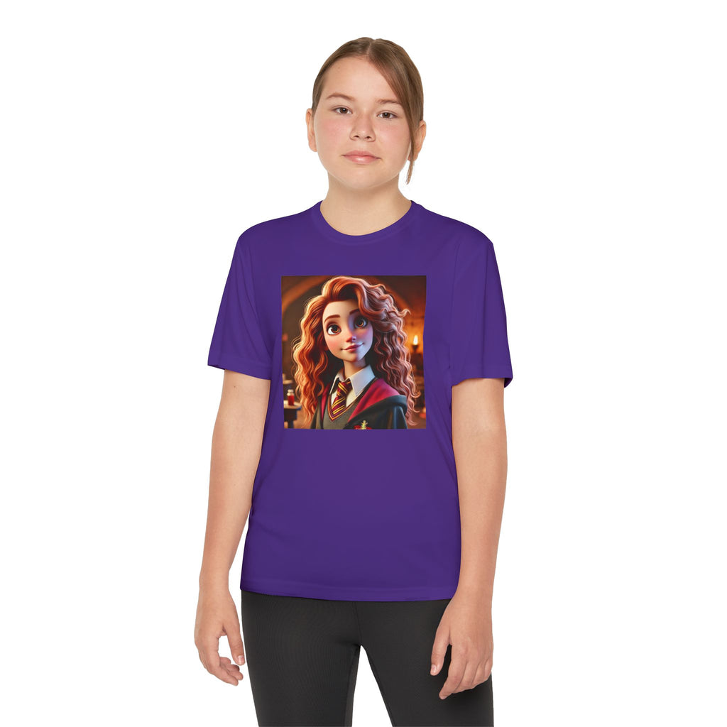 Youth Competitor Tee - Harry Potter, Wizard School Shirt, Magical Kids Top, Hogwarts Fan Gift, Sorcerer's Stone T-Shirt
