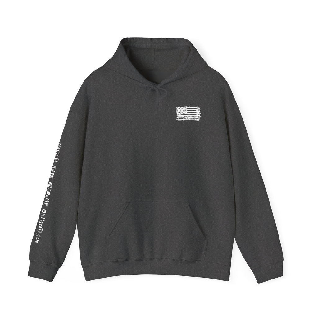 Night Raid Before Christmas Patriotic Hoodie ~ Rebel Spirit Unisex Hoodie