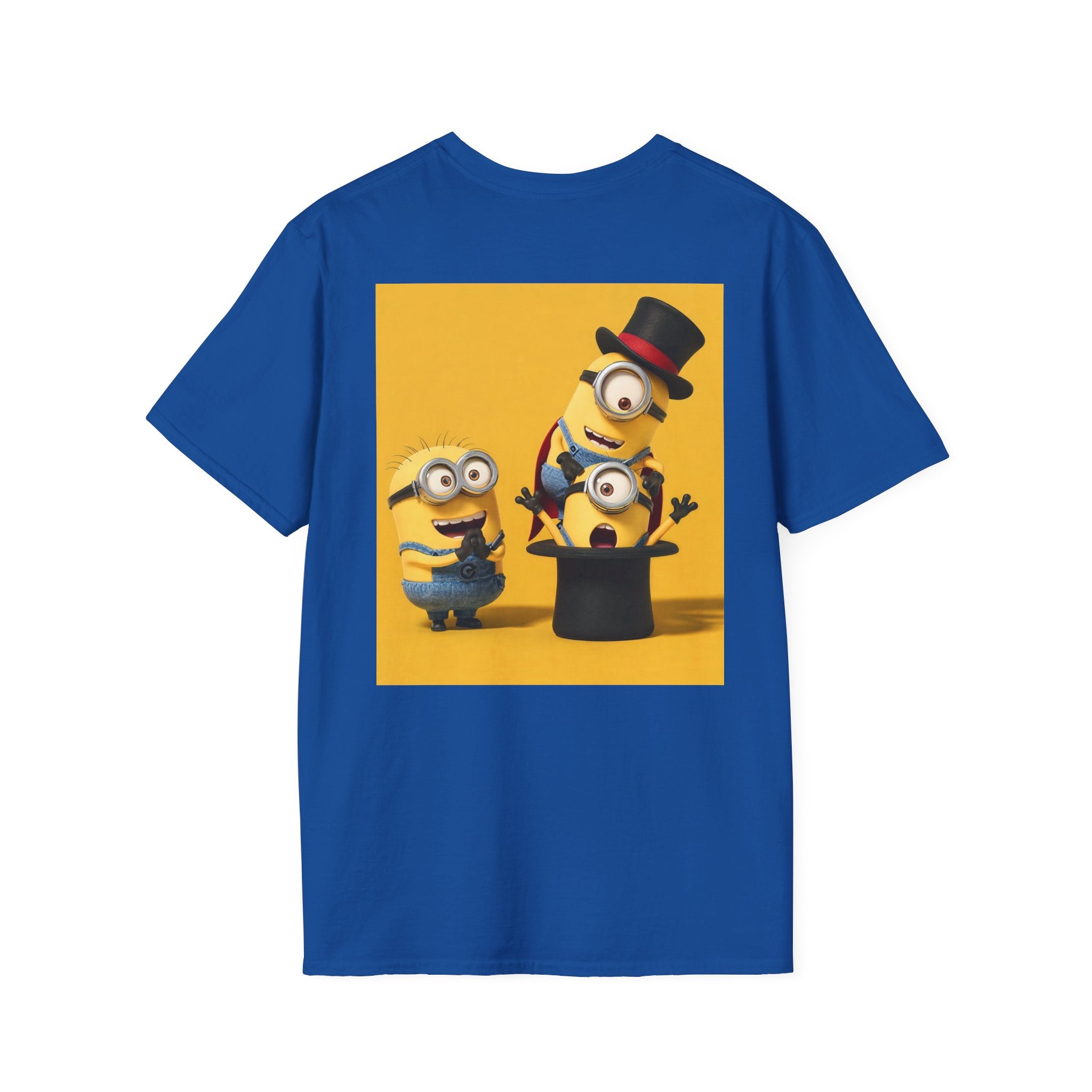Minions Despicable Me Youth T-Shirt Gru Movie Fan Tee, Unisex Softstyle Shirt, Kids Birthday Gift, Cartoon Character Top, Funny Graphic Tee