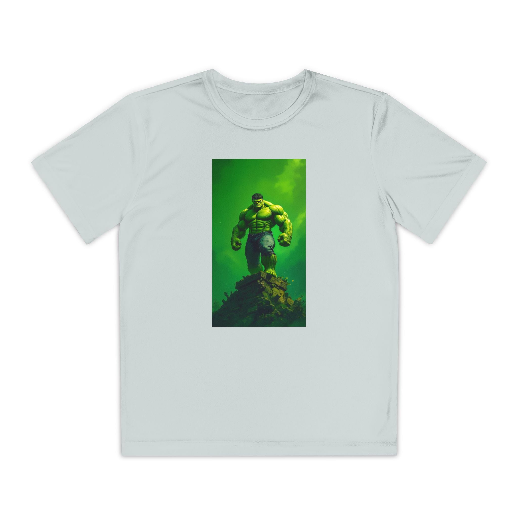The Incredible Hulk Superhero Marvel Patriotic, Kids Graphic T-Shirt, Boys Hero Top, Girls Comic Book Clothing, Birthday