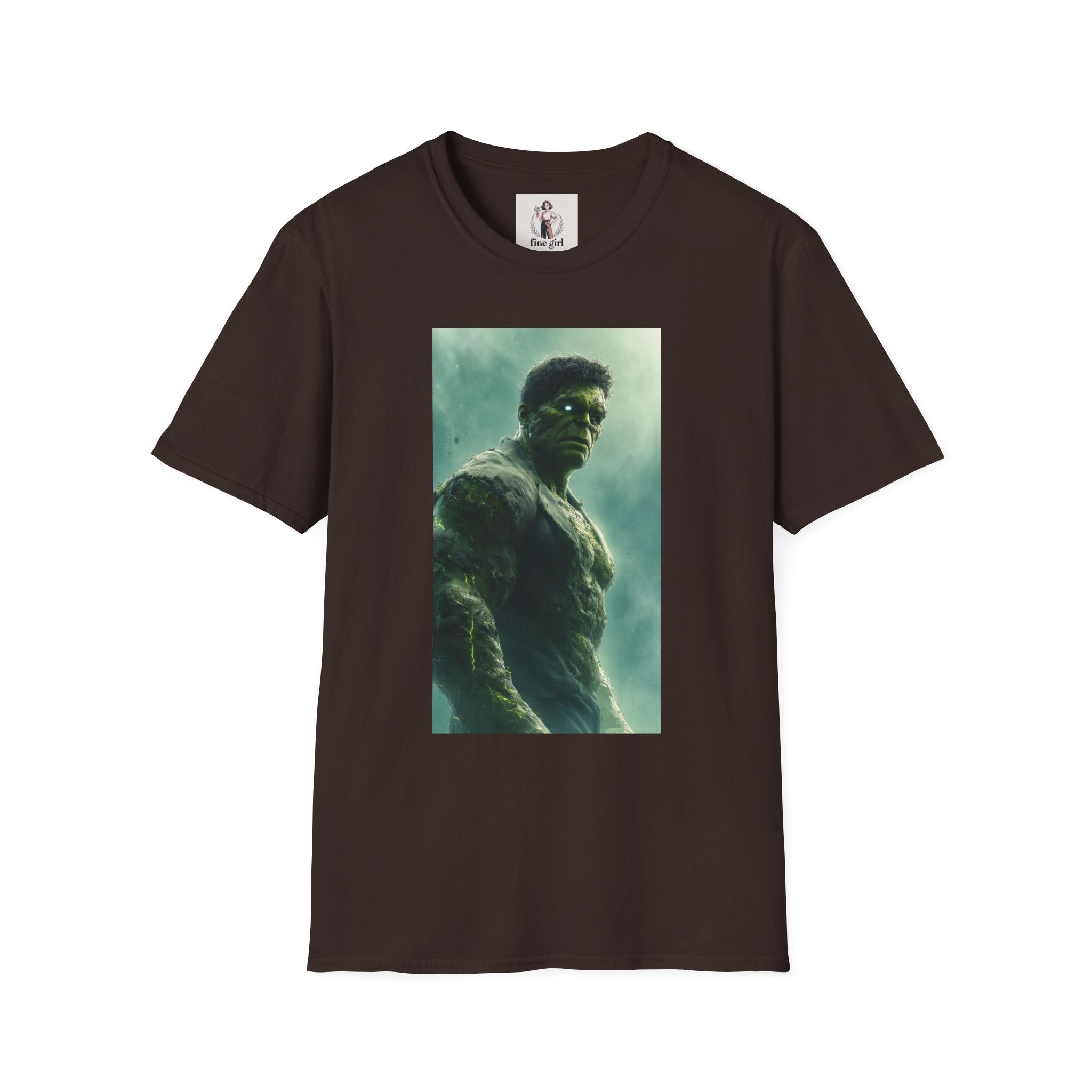 The Incredible Hulk Superhero Marvel Unisex Softstyle T-Shirt, Comic Book Tee, Geeky Clothing, Cosplay Costume Top