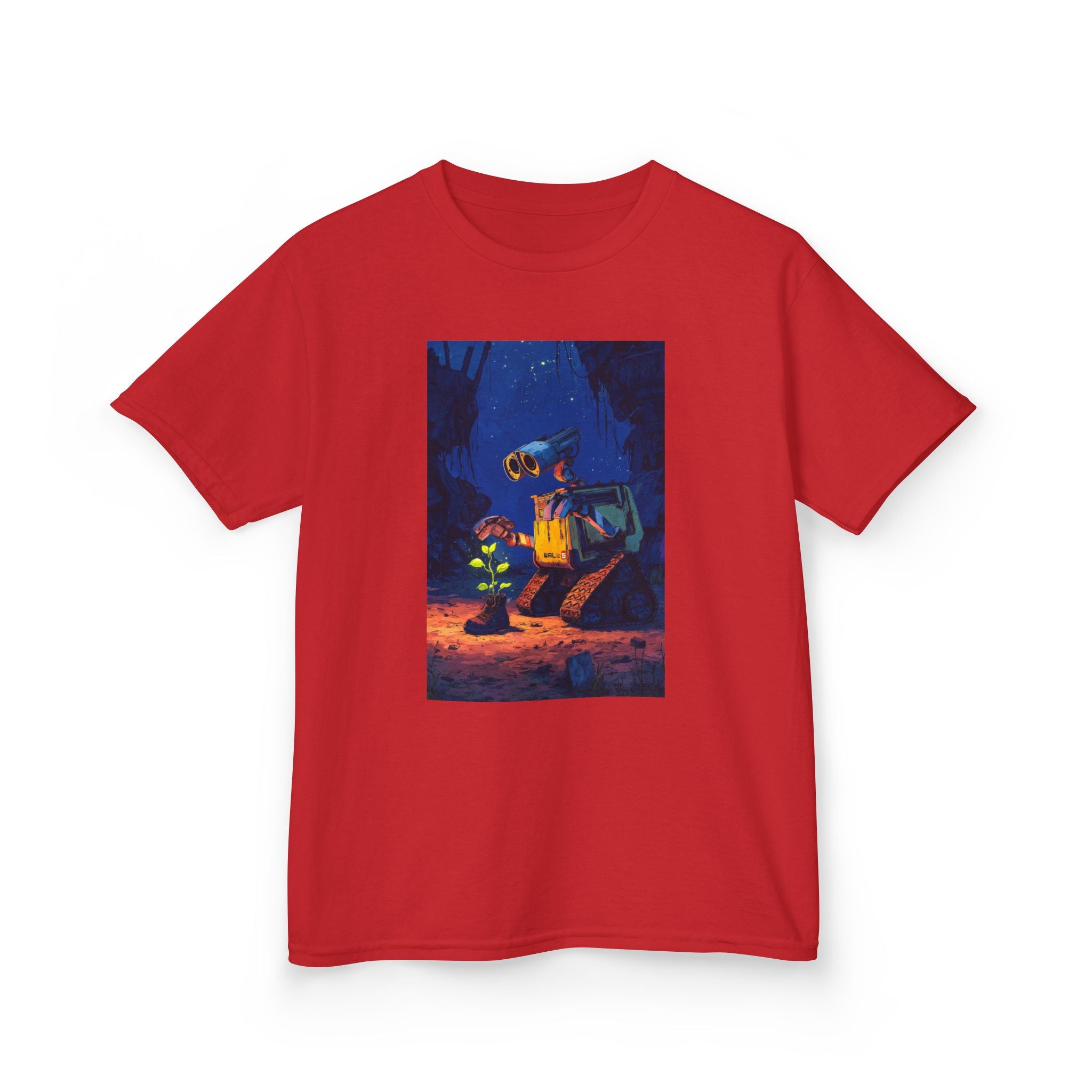 Wall-E Kids Tee, Retro Kids Shirt, Movie Themed Shirt, Fun Kids Outfit, Gift for Movie Lovers, Kids Cotton Tee