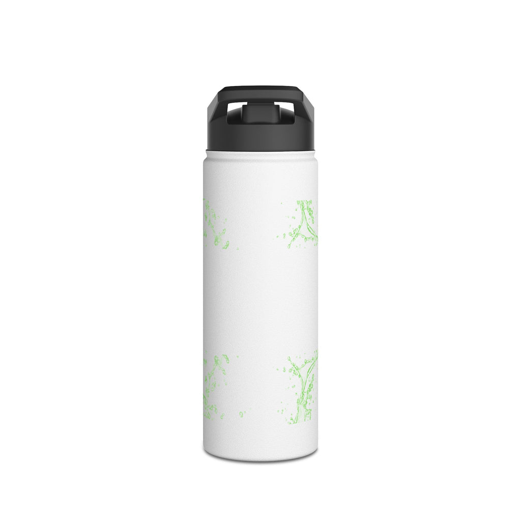 H2O Stainless Steel Water Bottle, Eco-Friendly Hydration for Travel, Sports, Yoga, Gifts, Outdoor Adventures