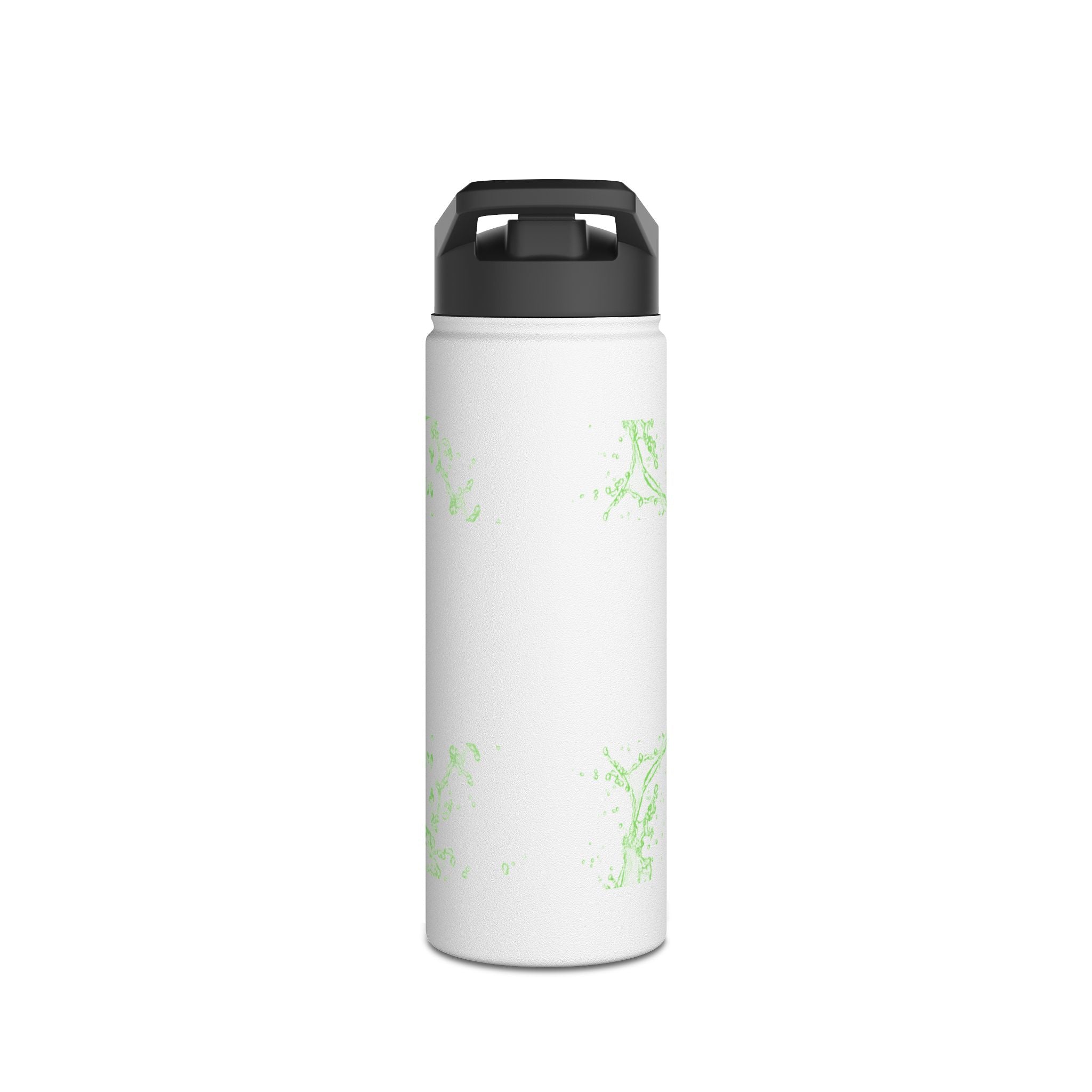 H2O Stainless Steel Water Bottle, Eco-Friendly Hydration for Travel, Sports, Yoga, Gifts, Outdoor Adventures