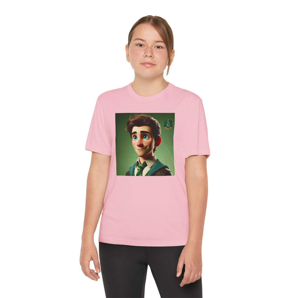 Youth Competitor Tee - Harry Potter, Wizard School Shirt, Magical Kids Top, Hogwarts Fan Gift, Sorcerer's Stone T-Shirt