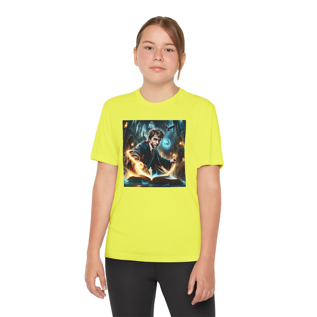 Youth Competitor Tee - Harry Potter, Wizard School Shirt, Magical Kids Top, Hogwarts Fan Gift, Sorcerer's Stone T-Shirt