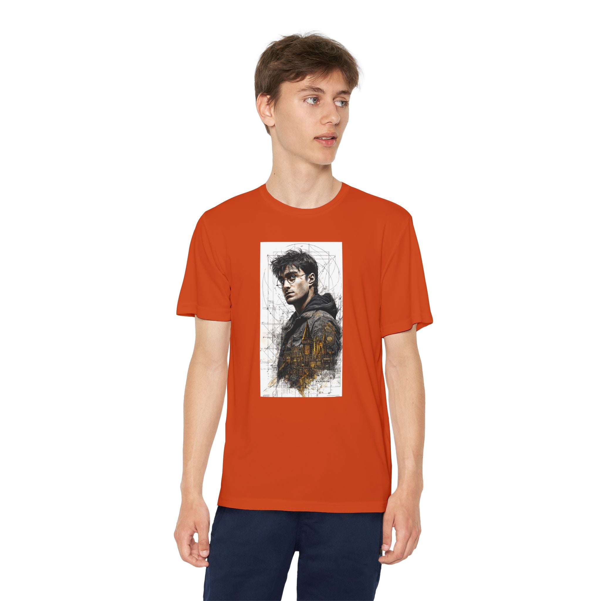 Youth Competitor Tee - Harry Potter, Wizard School Shirt, Magical Kids Top, Hogwarts Fan Gift, Sorcerer's Stone T-Shirt