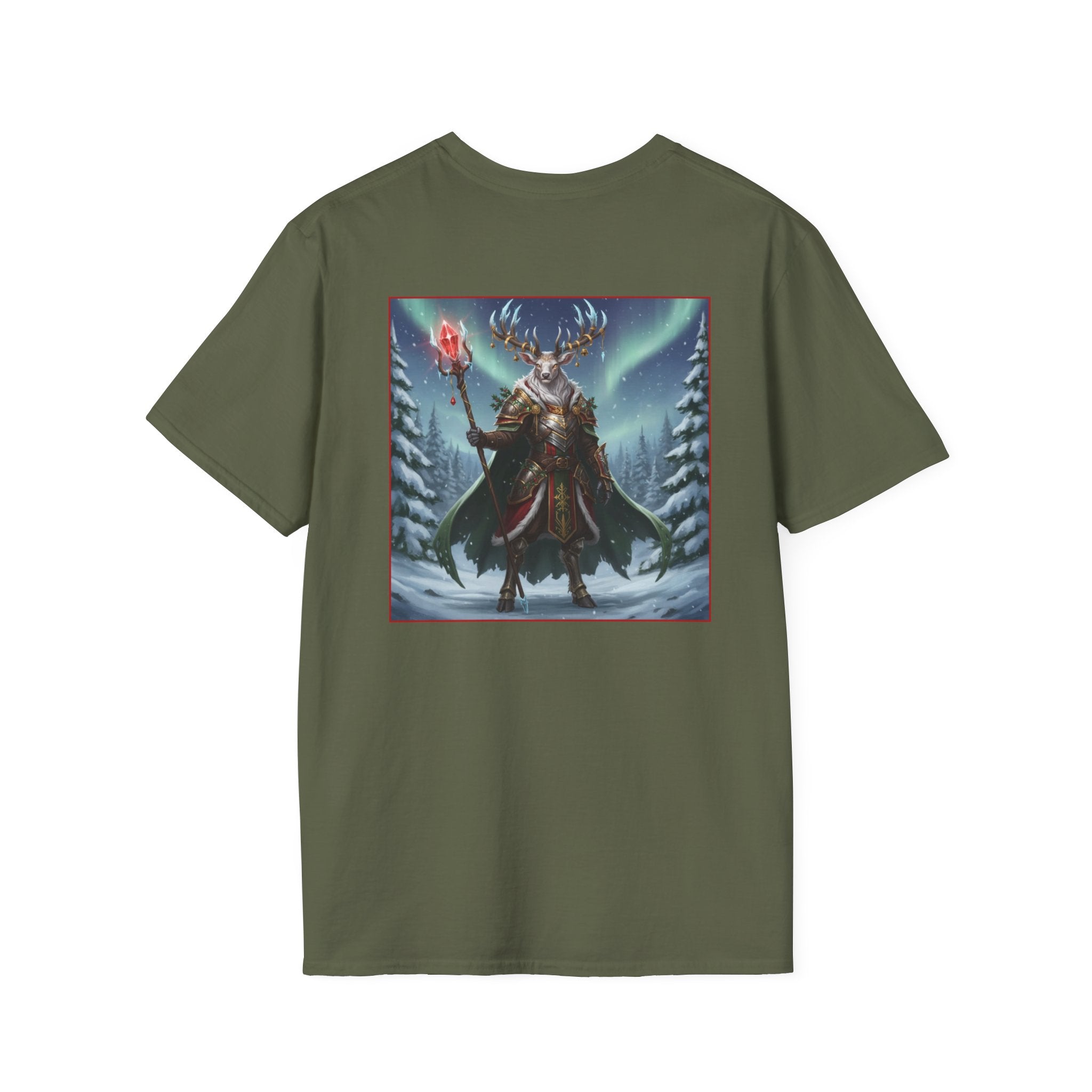 Yule Guard Patriotic Christmas Holiday ~ Unisex Softstyle T-Shirt