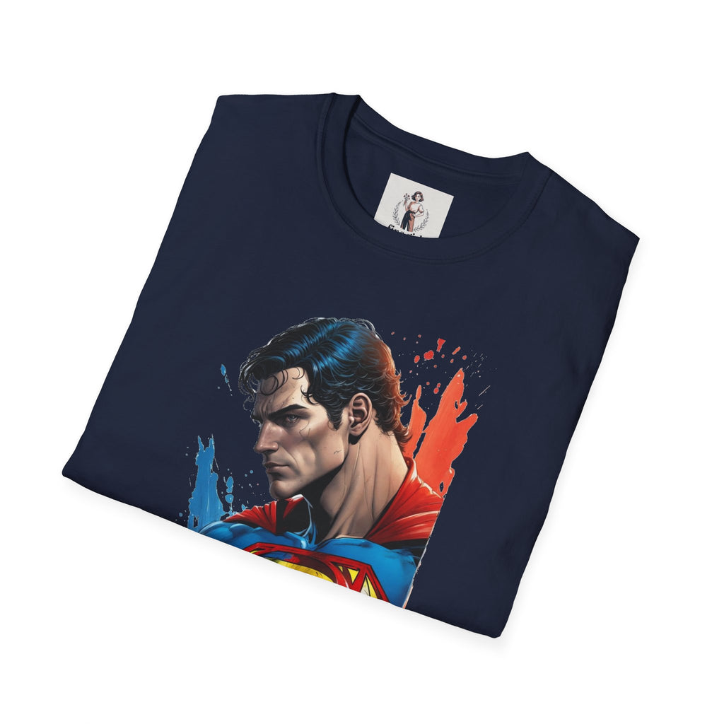 Superman Hero Unisex Softstyle T-Shirt