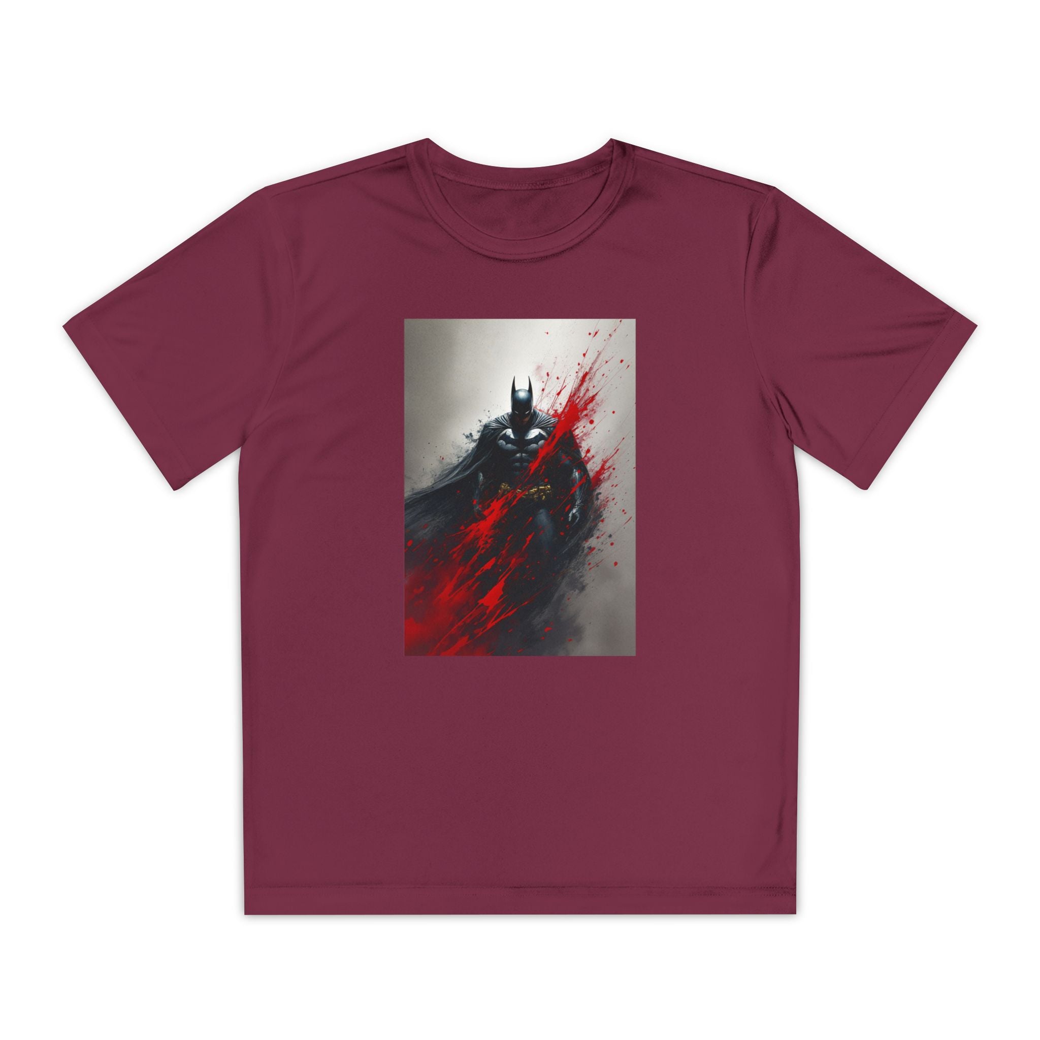 Batman Superhero Marvel Patriotic, Kids Graphic T-Shirt, Boys Hero Top, Girls Comic Book Clothing, Birthday