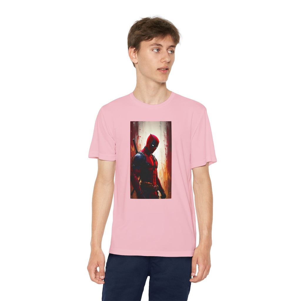 Deadpool Superhero Marvel Patriotic, Kids Graphic T-Shirt, Boys Hero Top, Girls Comic Book Clothing, Birthday