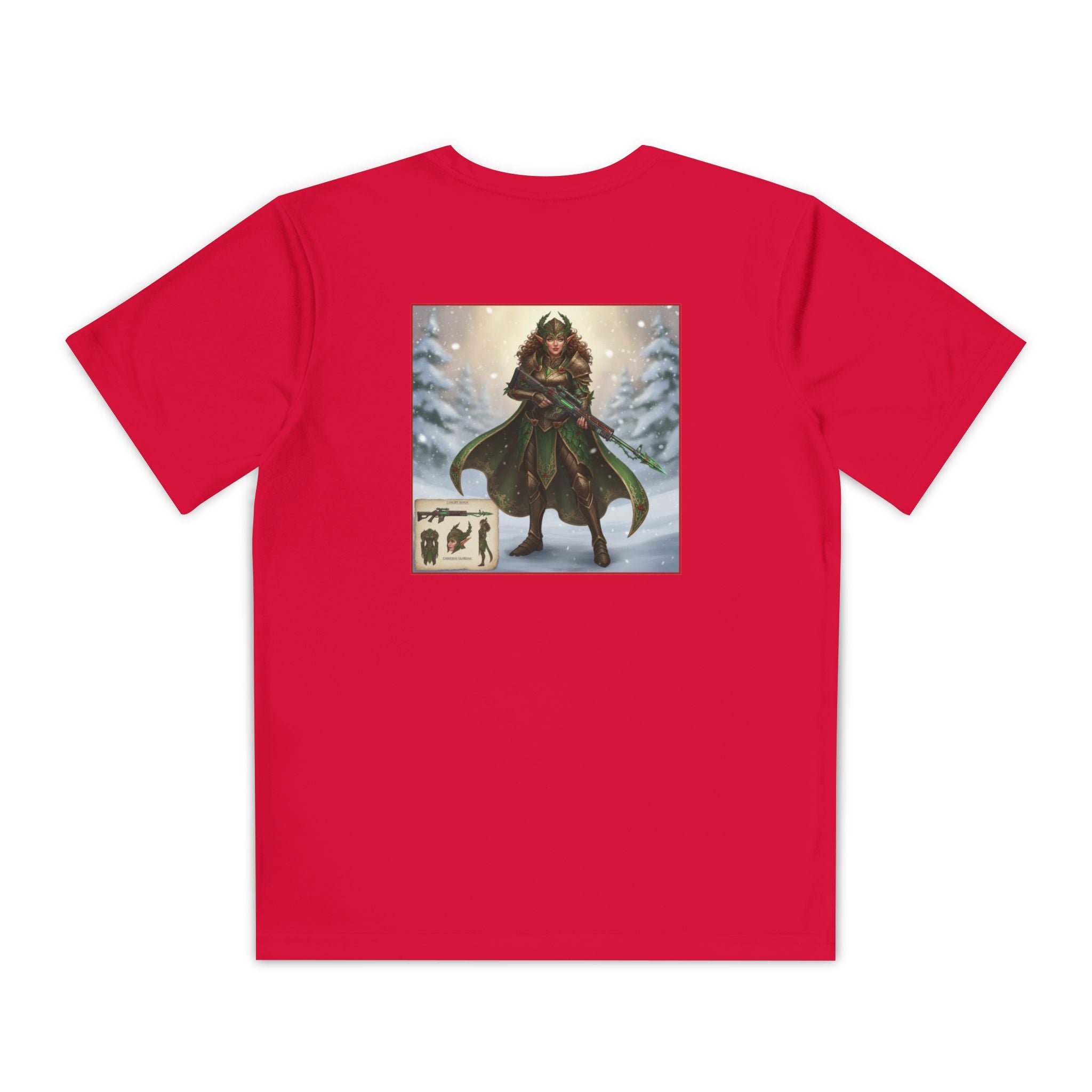 Yule Guard Patriotic Christmas Holiday ~ Youth T-Shirt, Unisex Softstyle T-Shirt