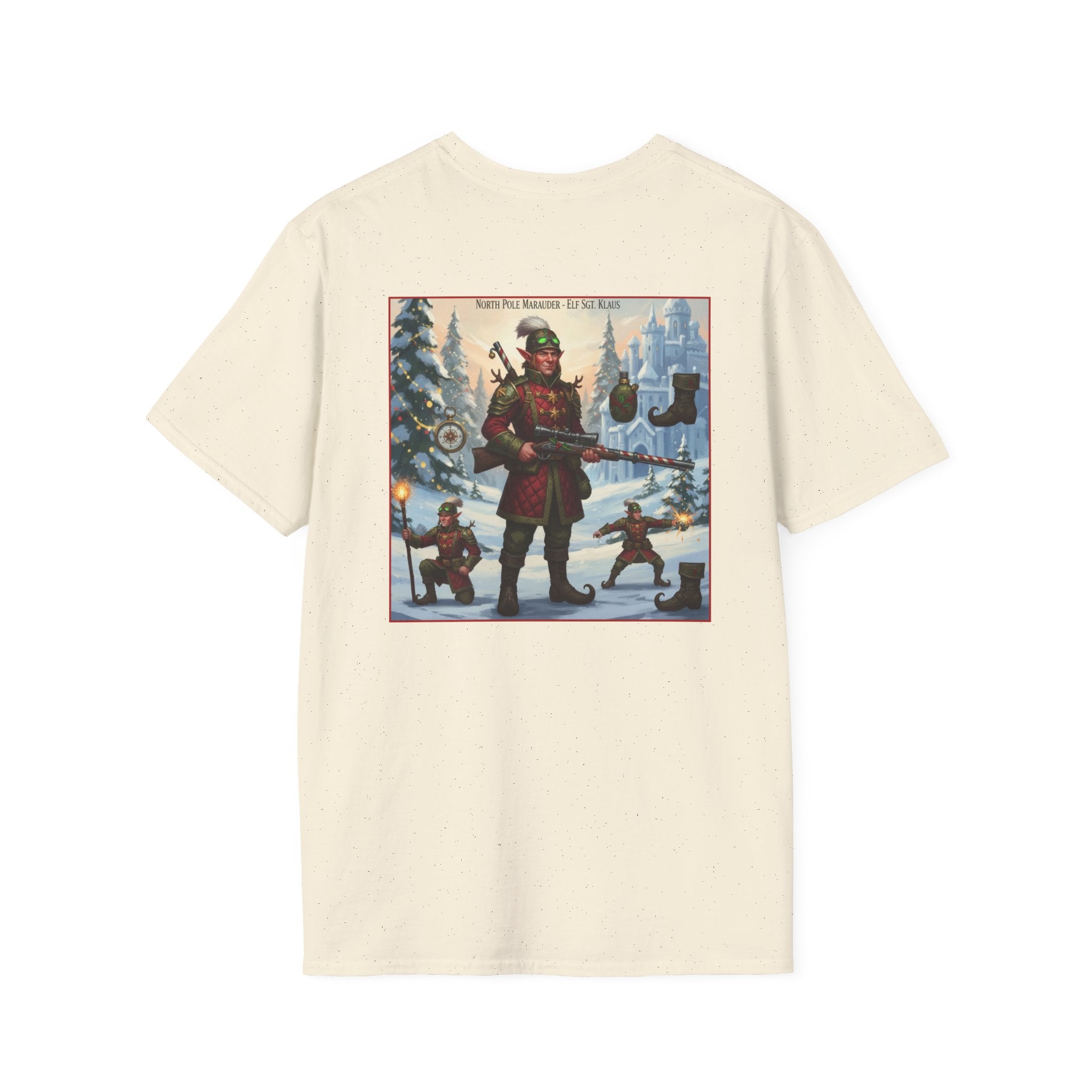 Yule Guard Patriotic Christmas Holiday ~ Unisex Softstyle T-Shirt